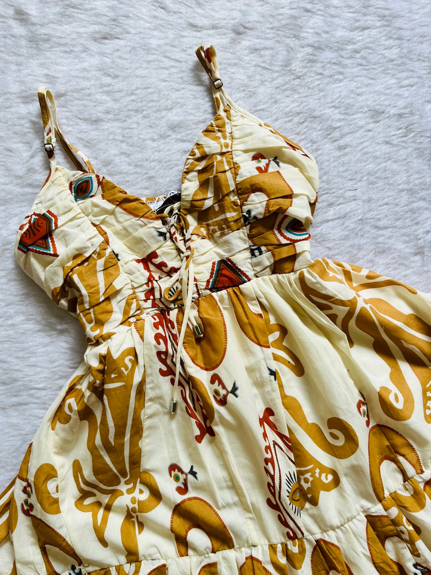 Summer printed dress