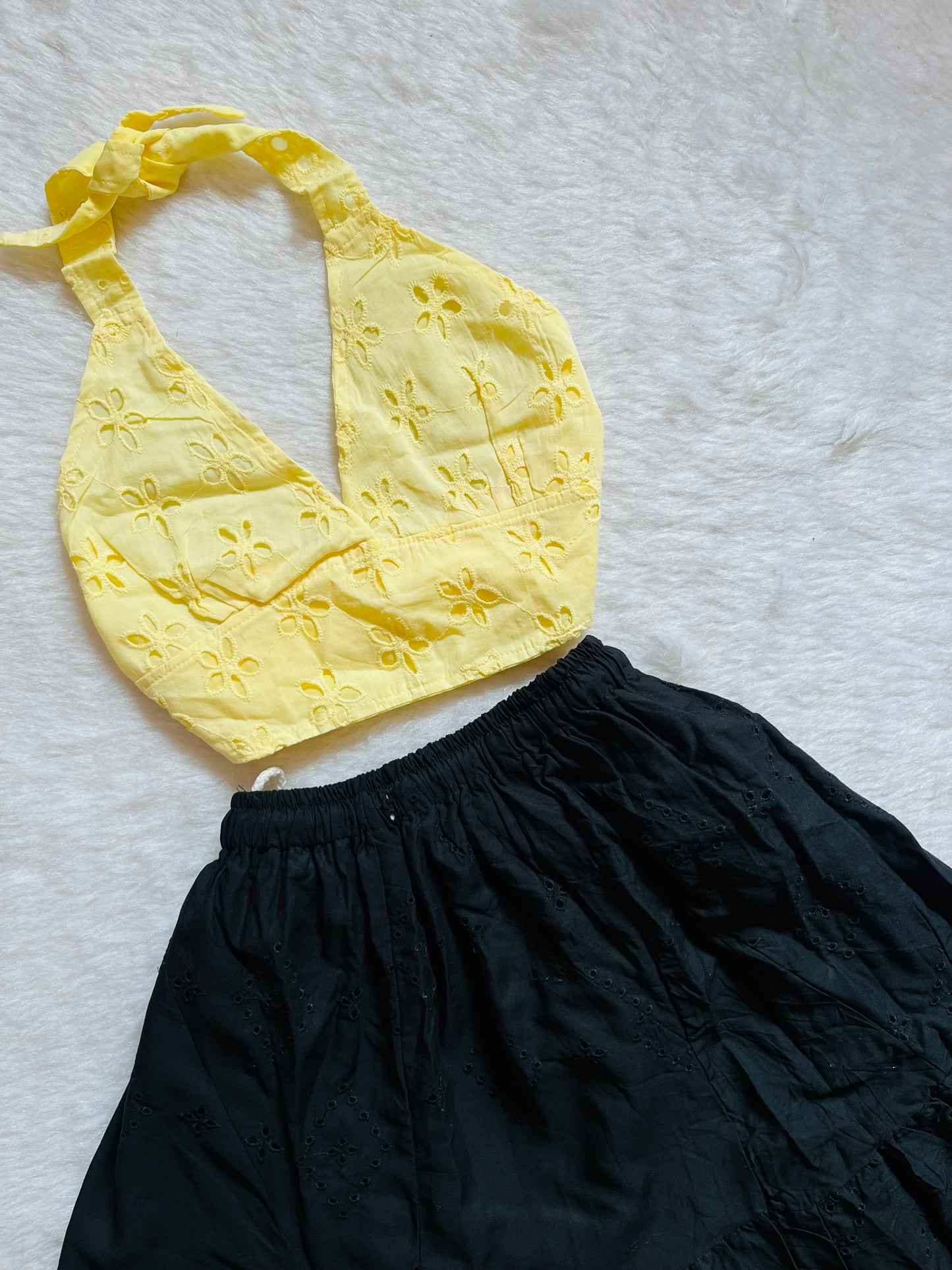 Black Desi Skirt setš¤