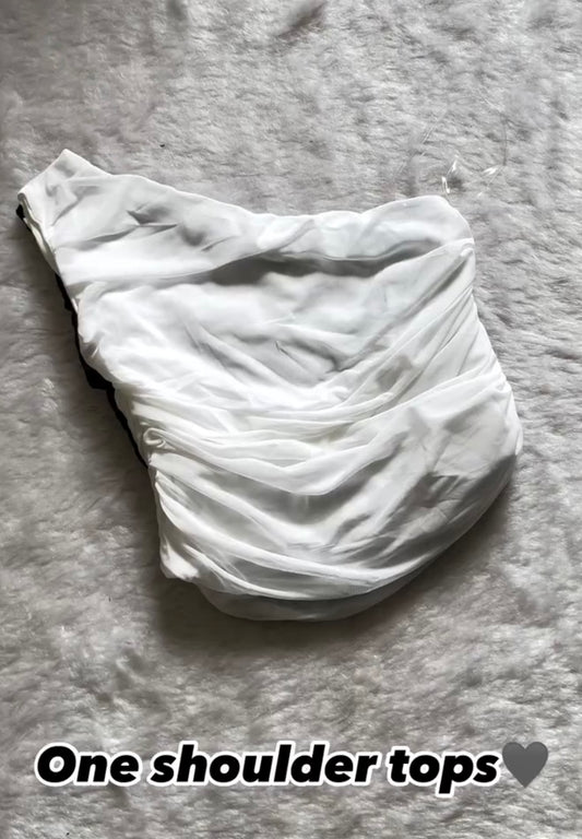 One shoulder topsā¤ļø