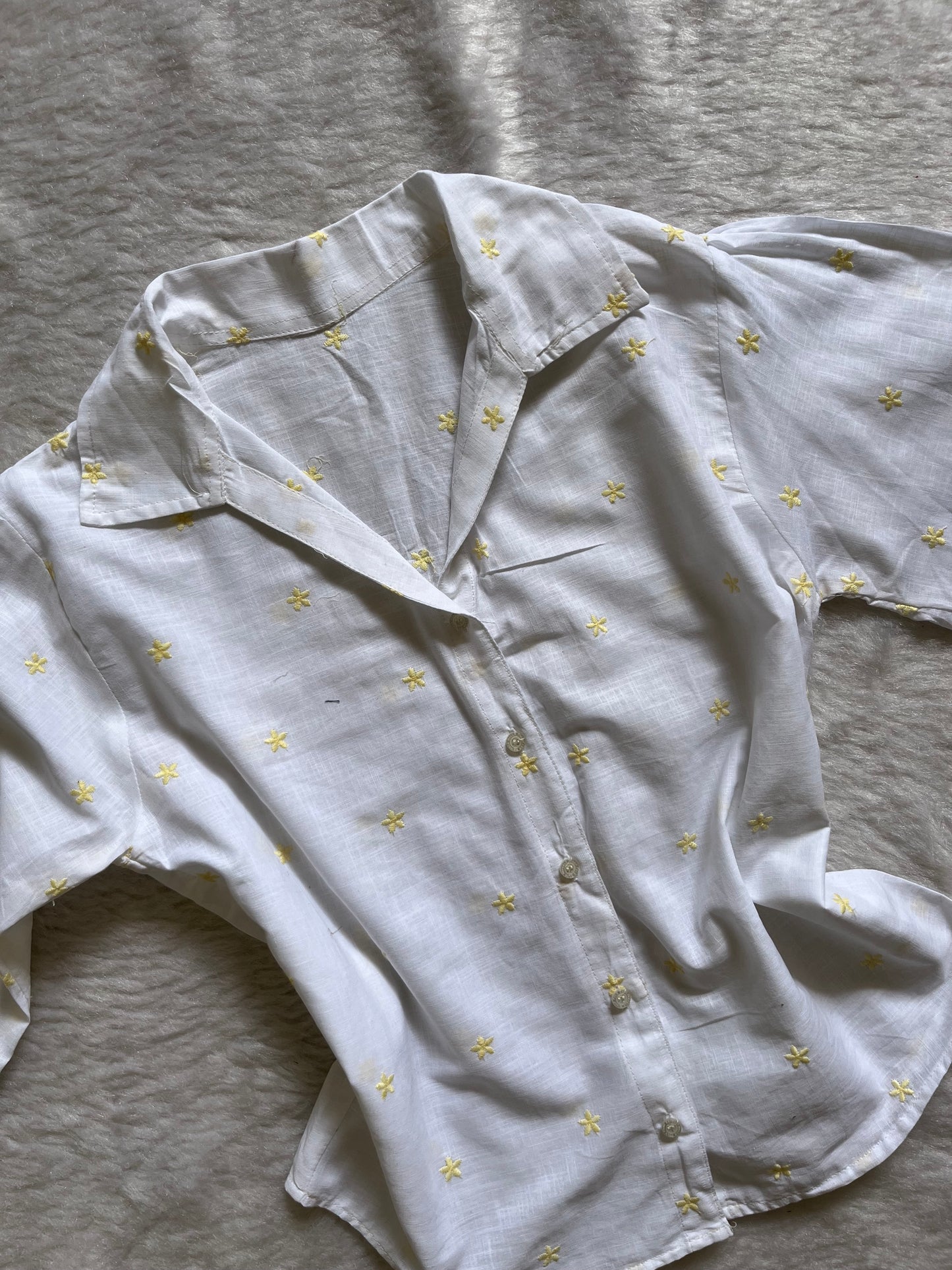Daisies linen shirt