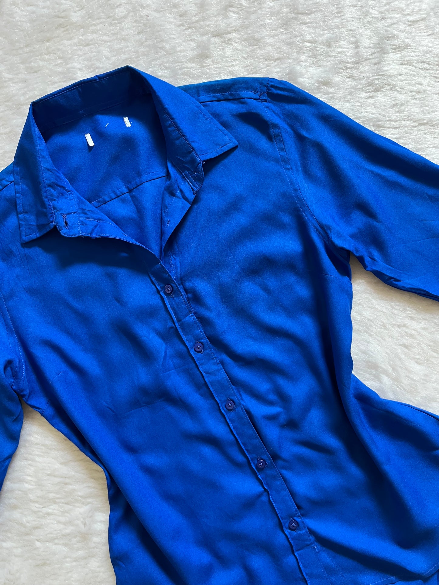Electric blue shirtš¤