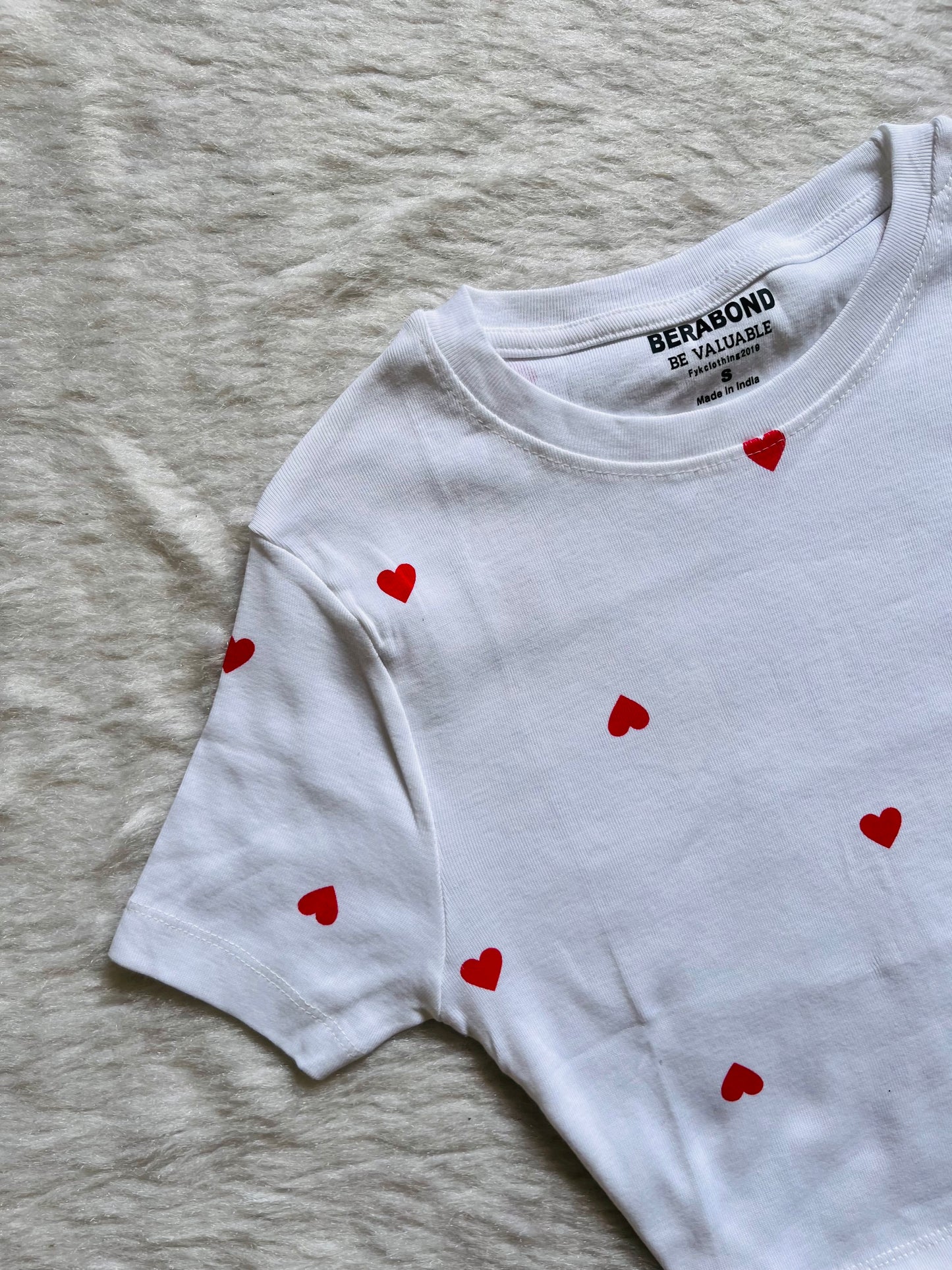 Red Hearts baby teeš¤