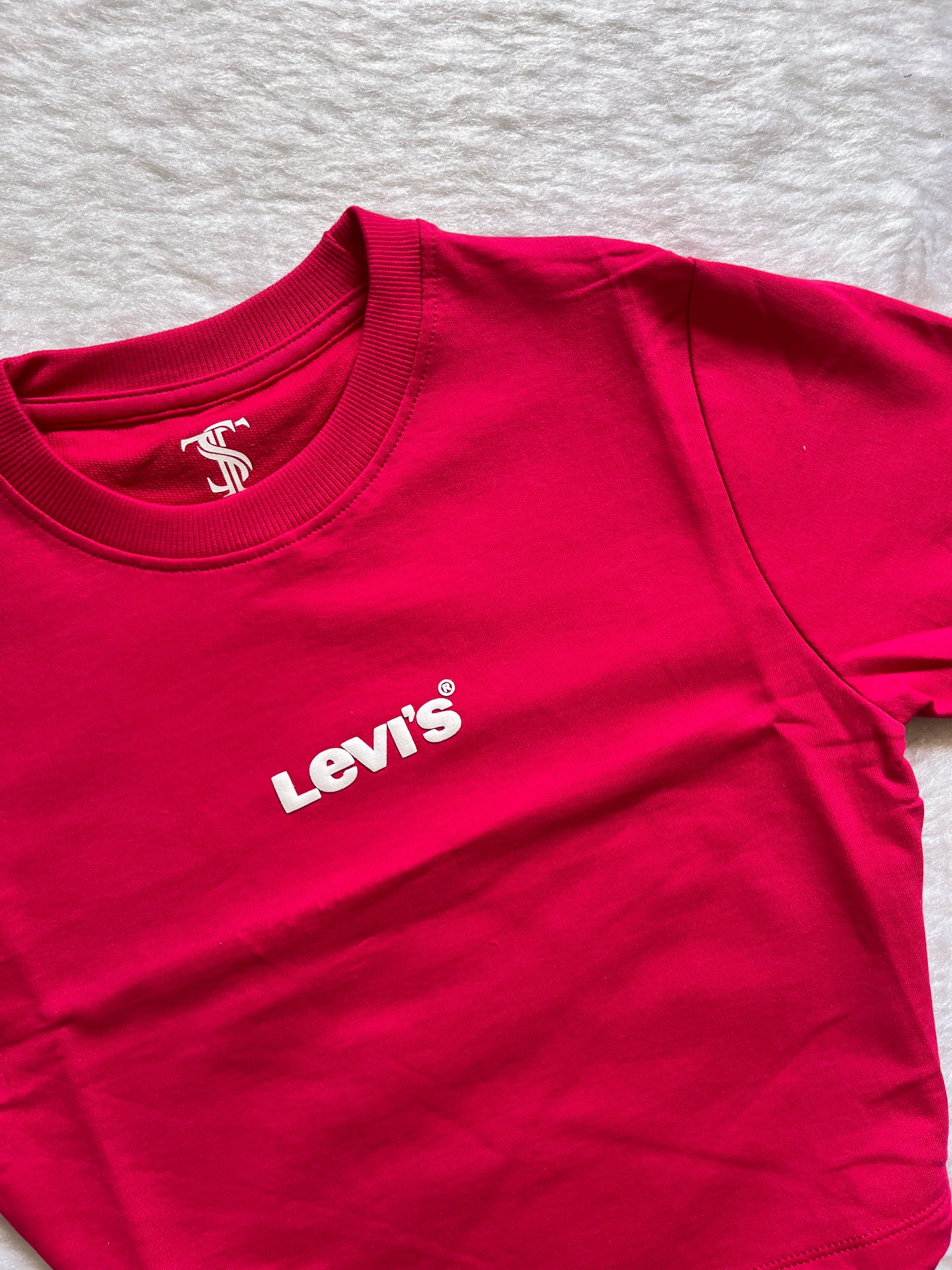 Hot Pink levis baby teeš¤
