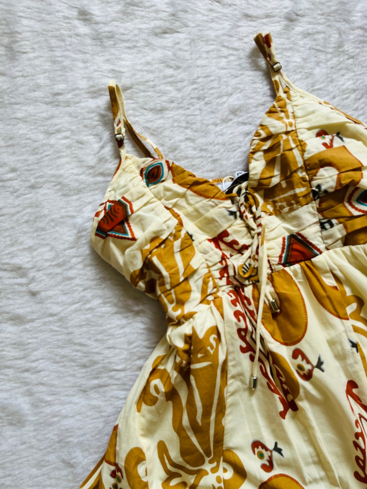 Summer printed dress