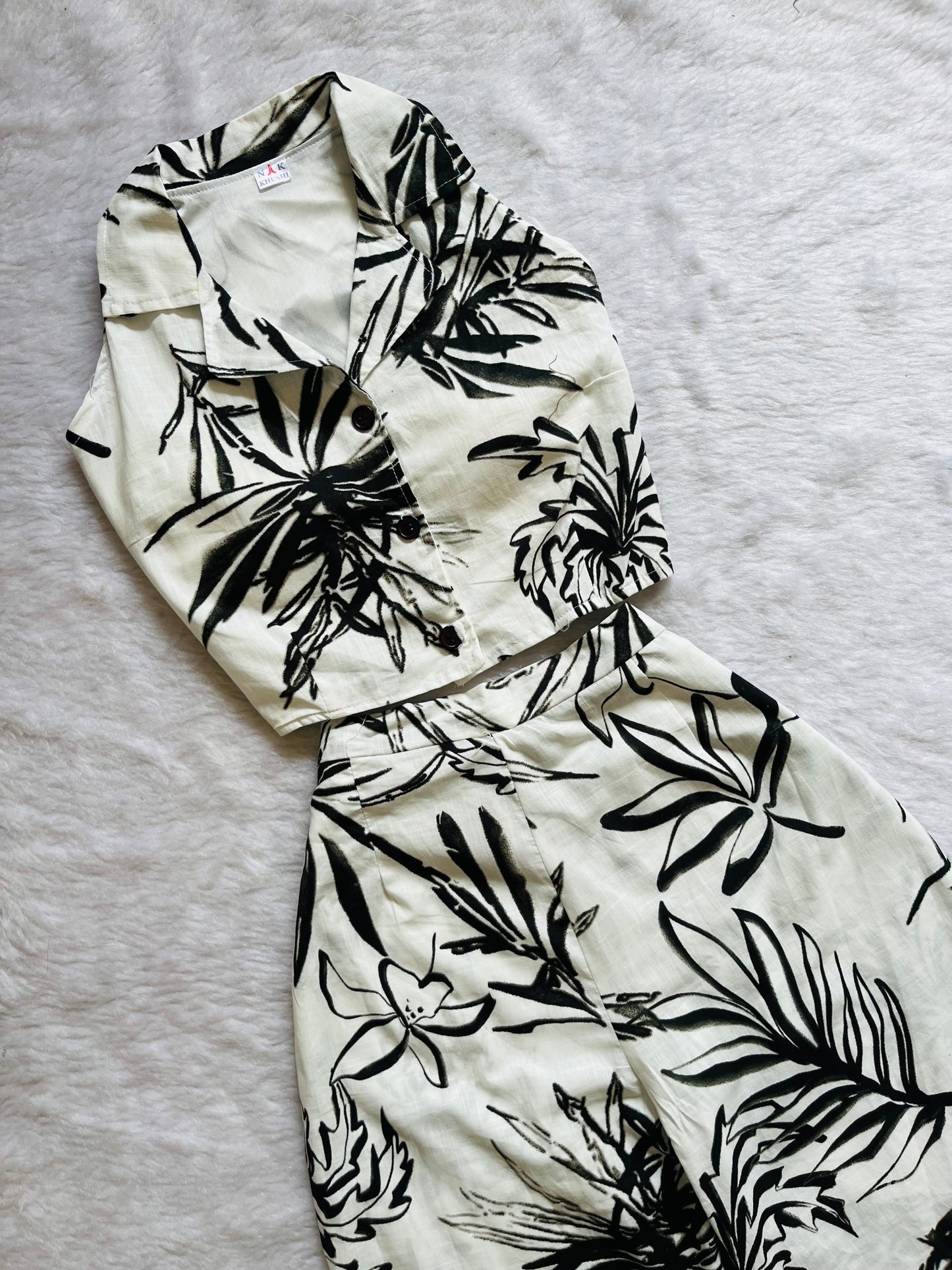 B&W Printed cordsetš¤