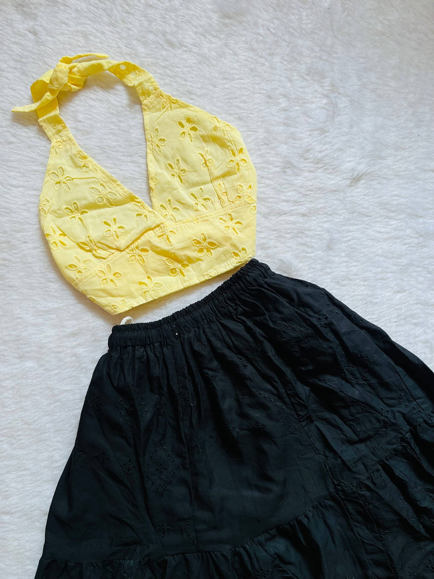 Black Desi Skirt setš¤