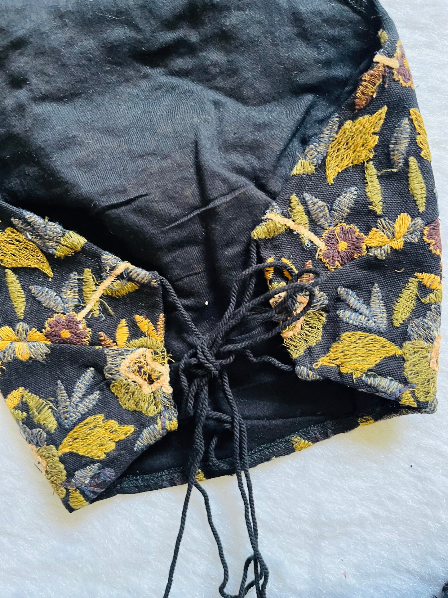Black printed cordsetš¤