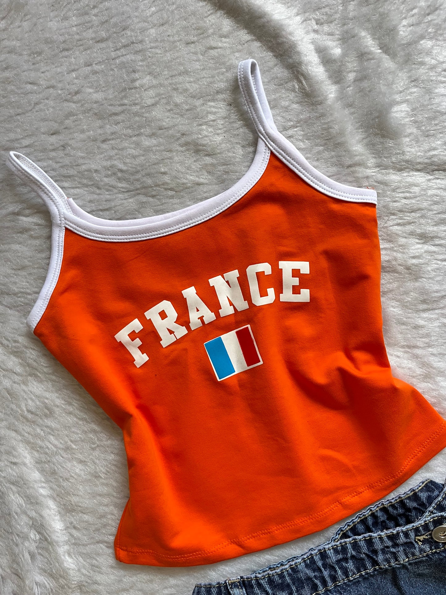 France tank and Skort set