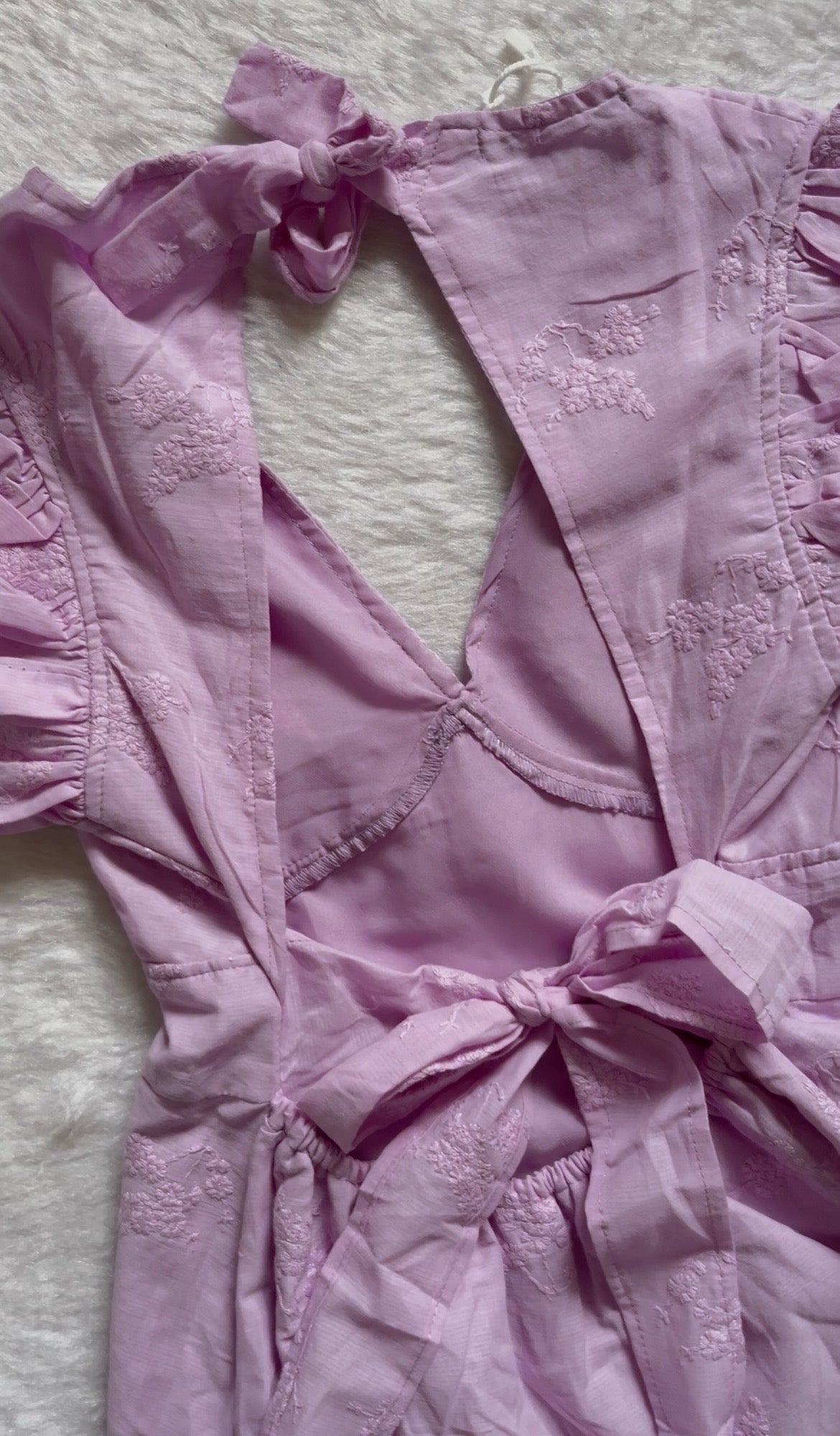 Purple maxi dress🤍