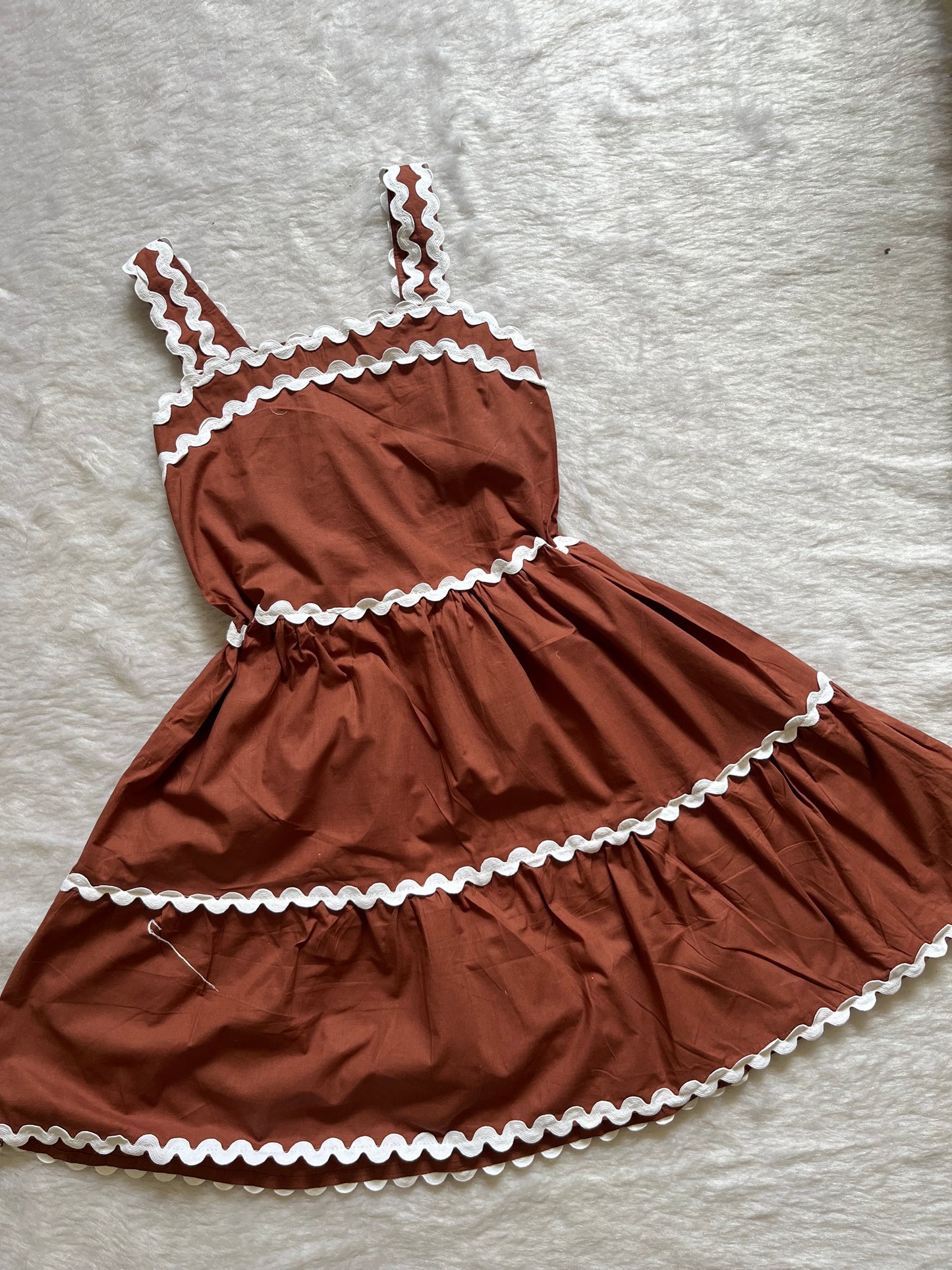 Chocolate Brown Pinteresty Dress