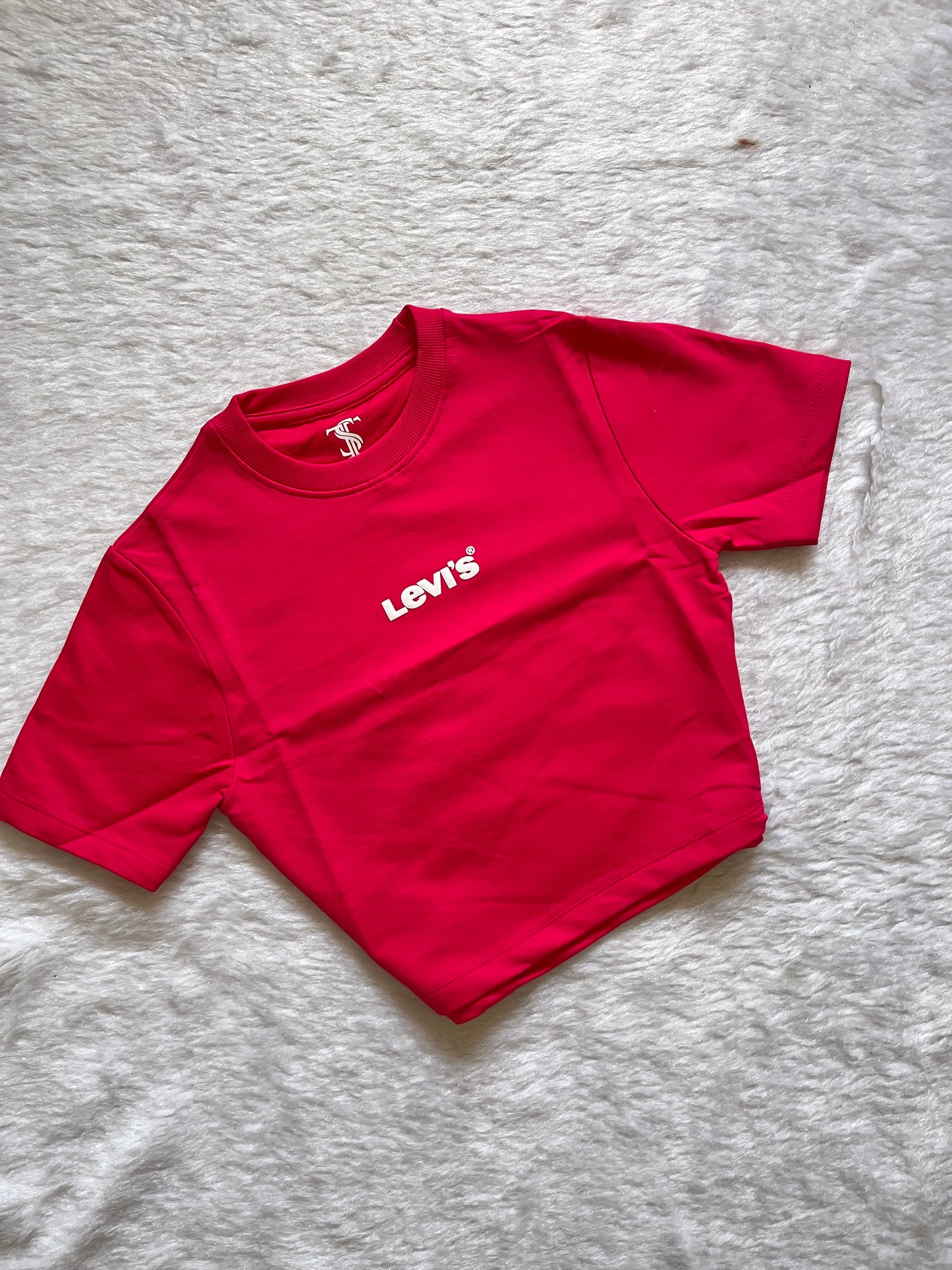 Hot Pink levis baby teeš¤