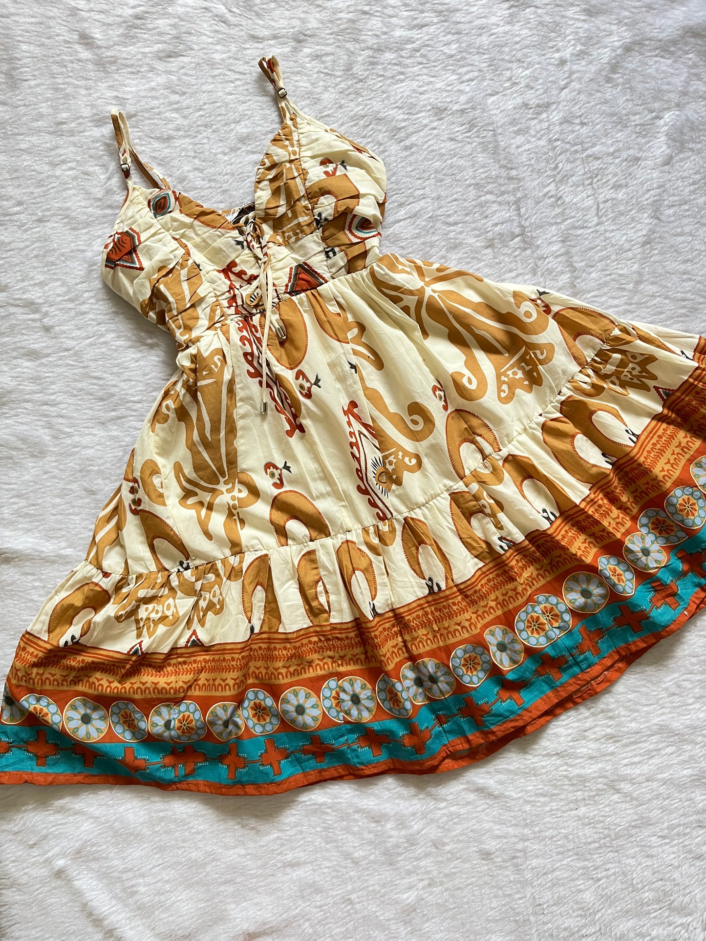 Summer printed dress