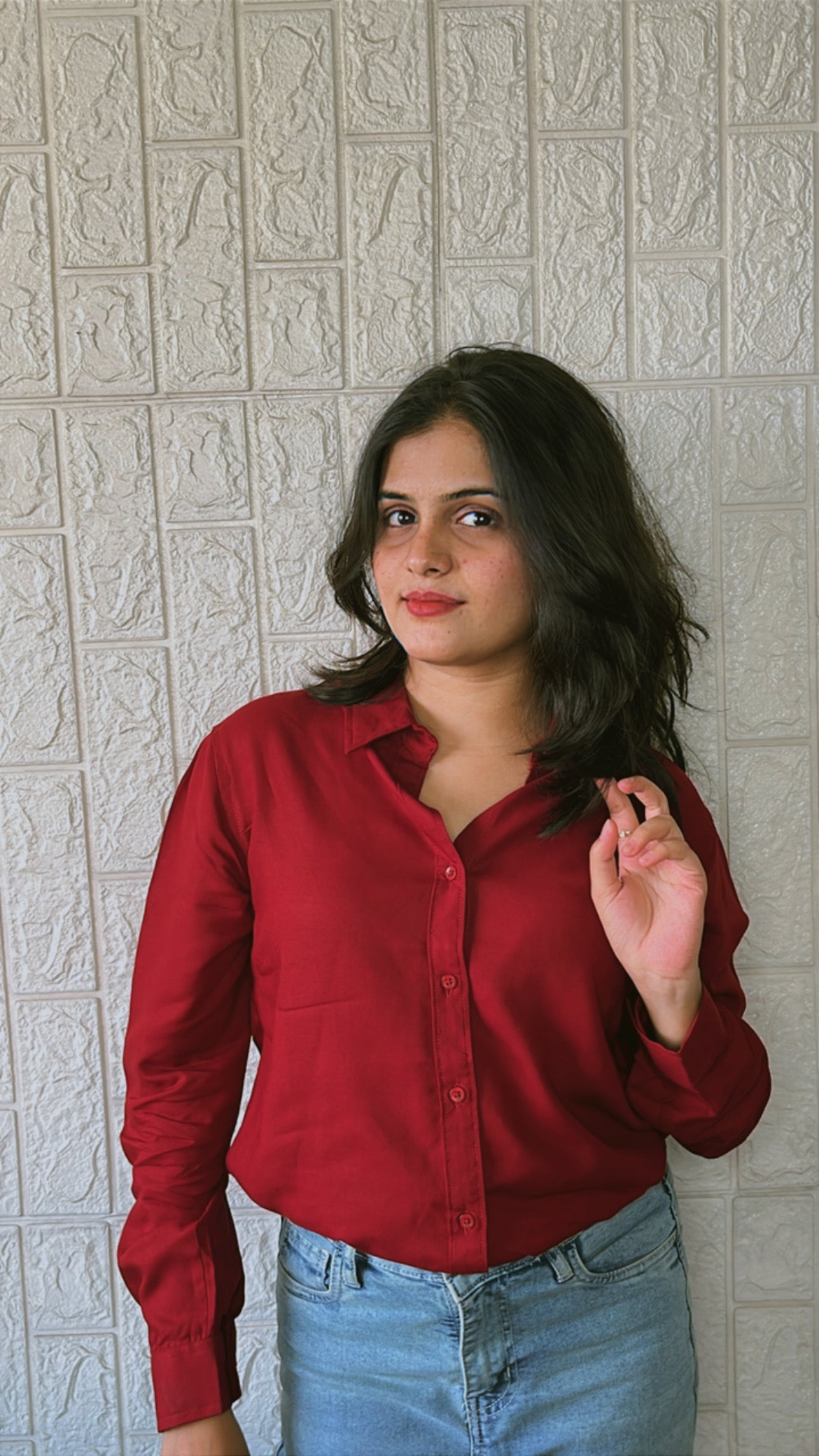 Maroon shirtš¤