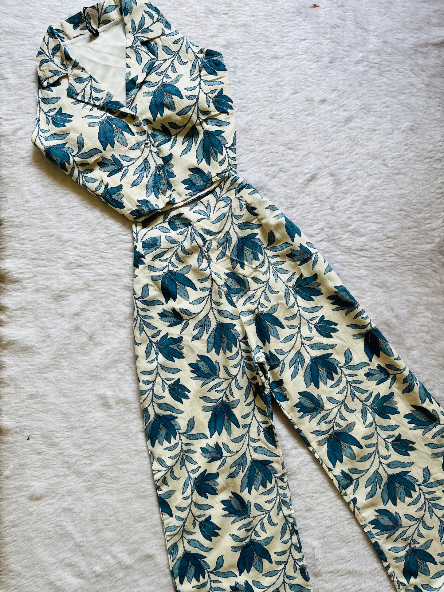 Floral Printed cordsetš¤