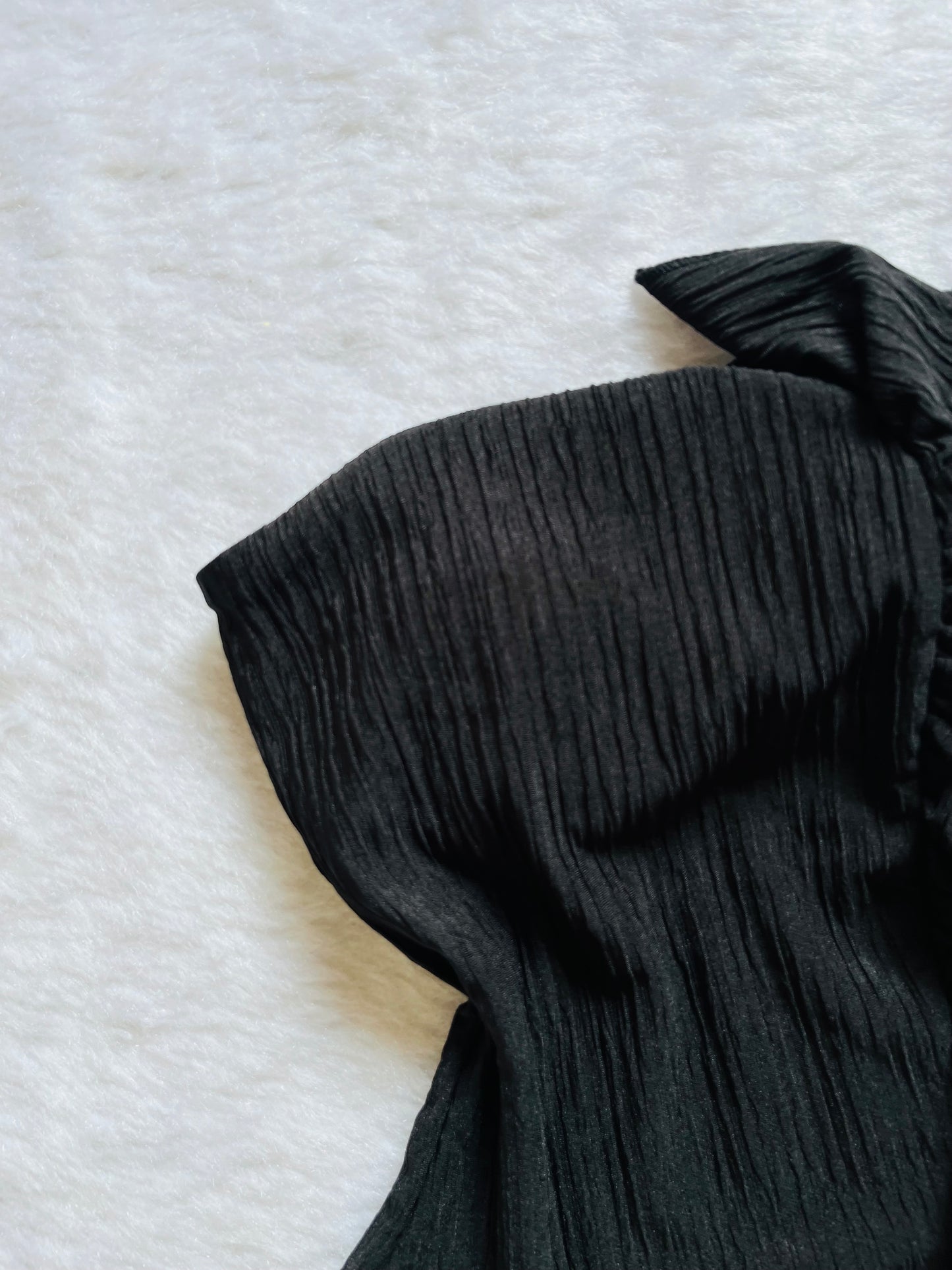 Black asymmetrical tube topš¤