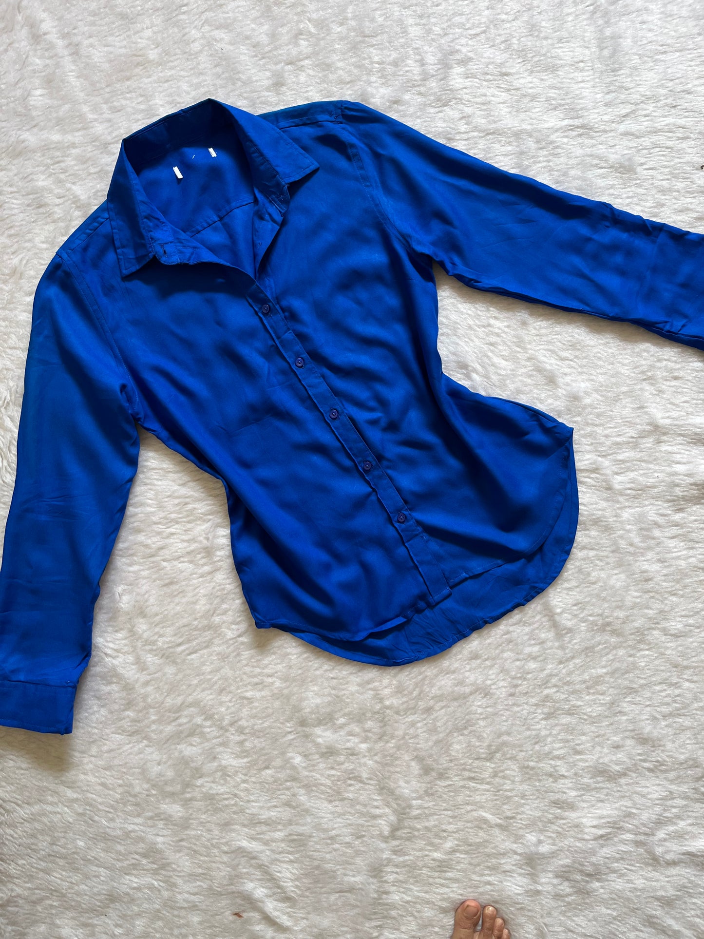 Electric blue shirtš¤