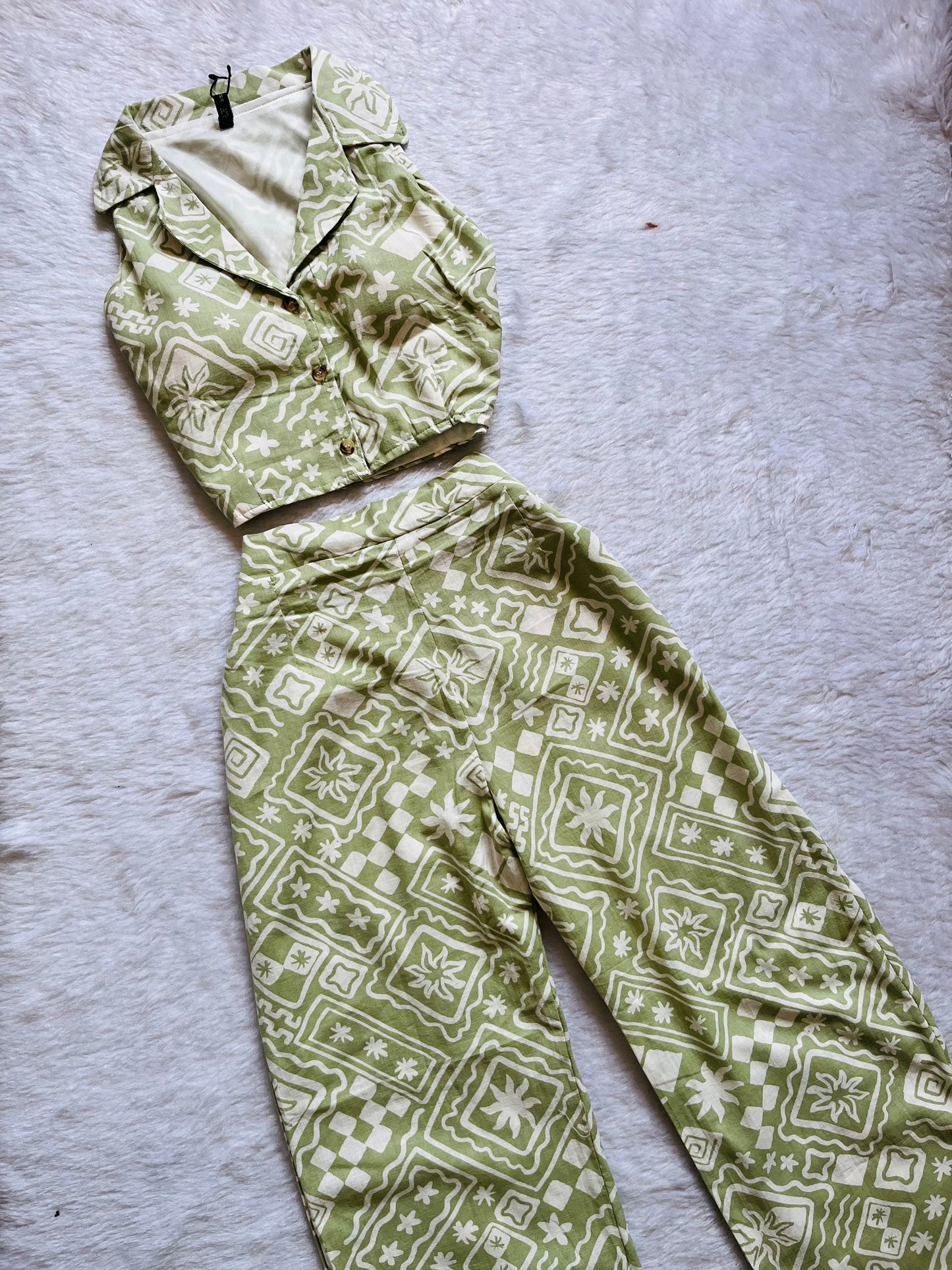 Sage Printed cordsetš¤