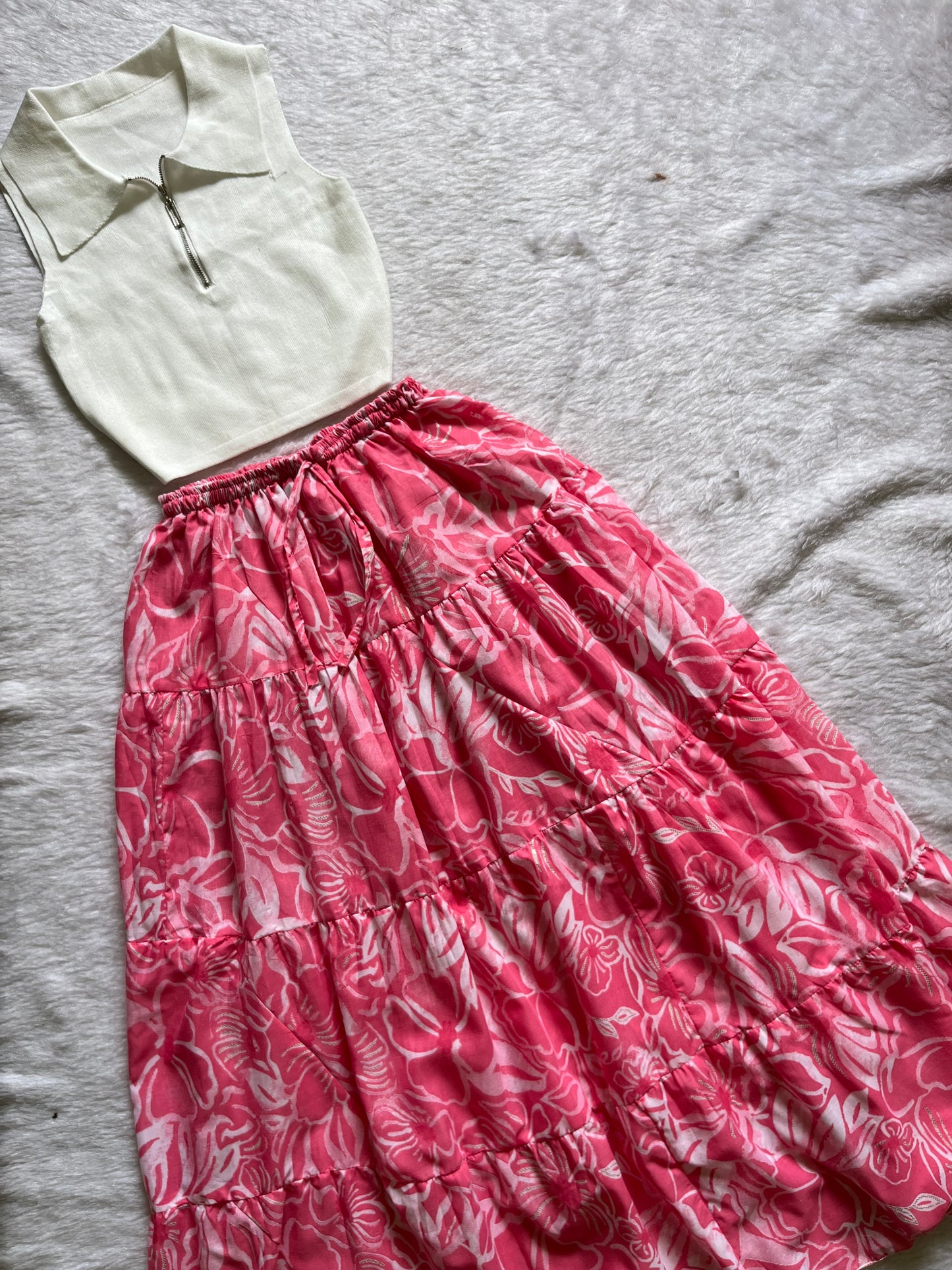 Floral skirtš¤