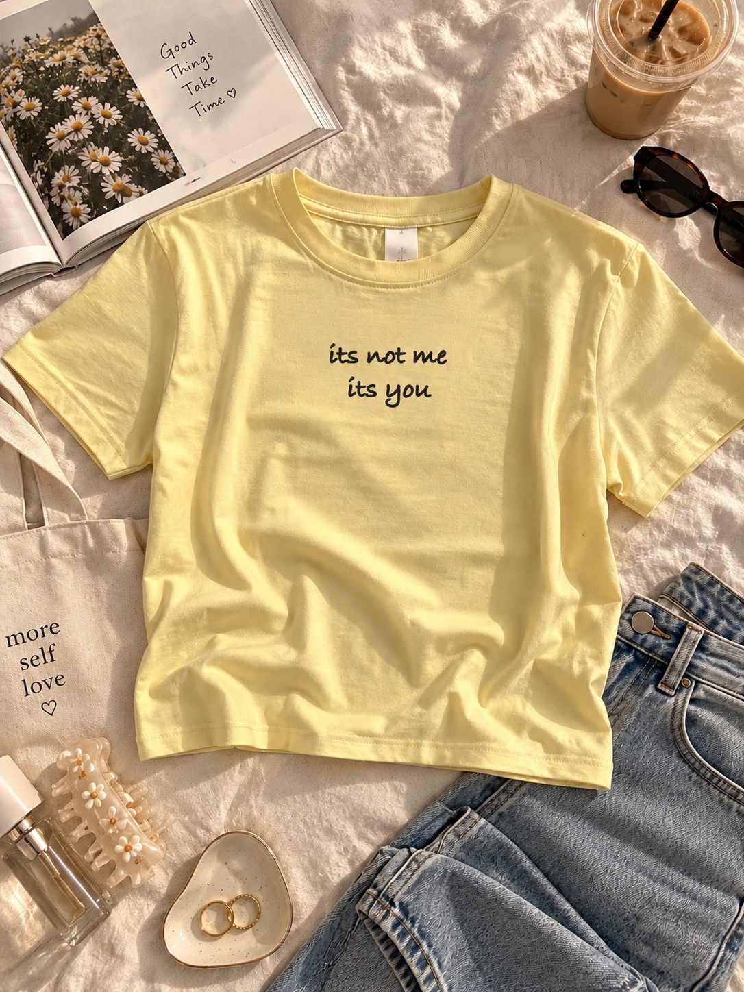 Its not you its me fitted tee