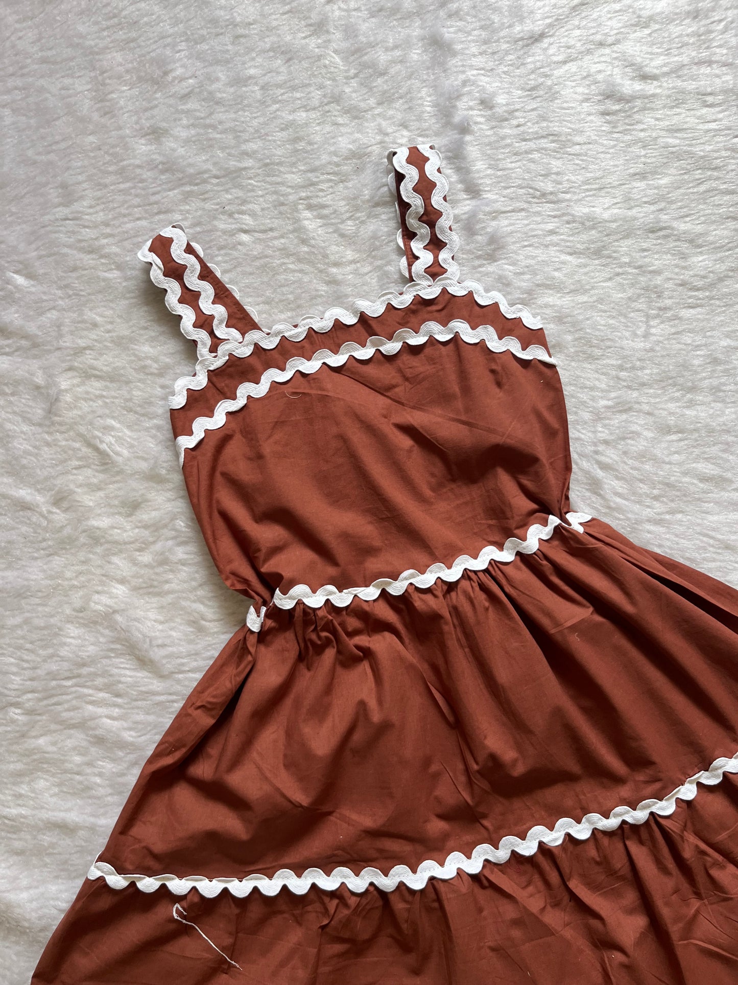 Chocolate Brown Pinteresty Dress