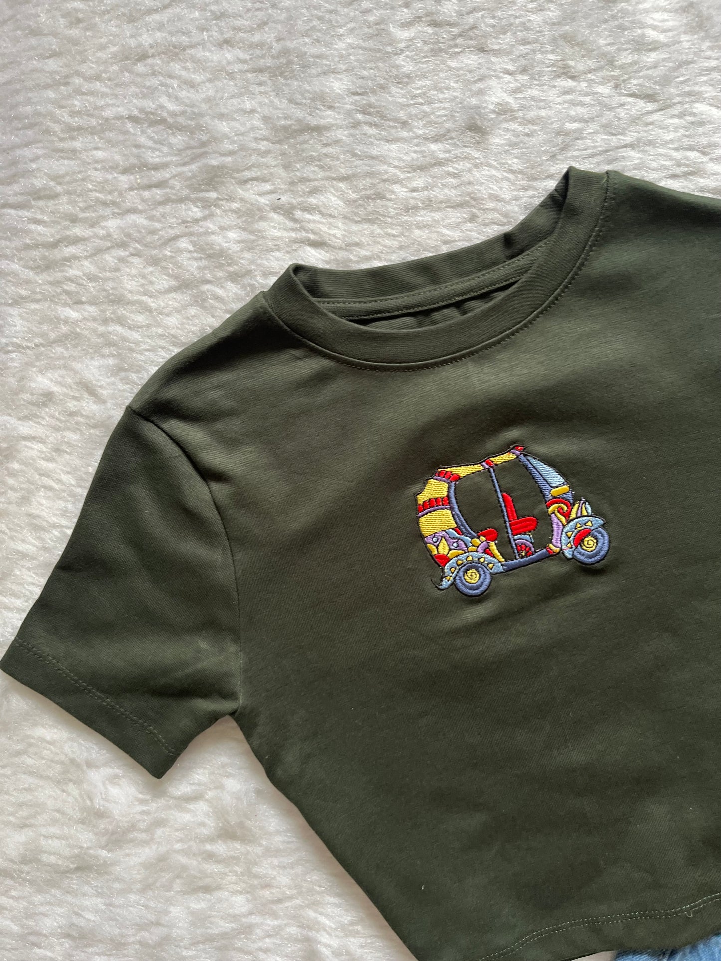 Olive ricky baby tee