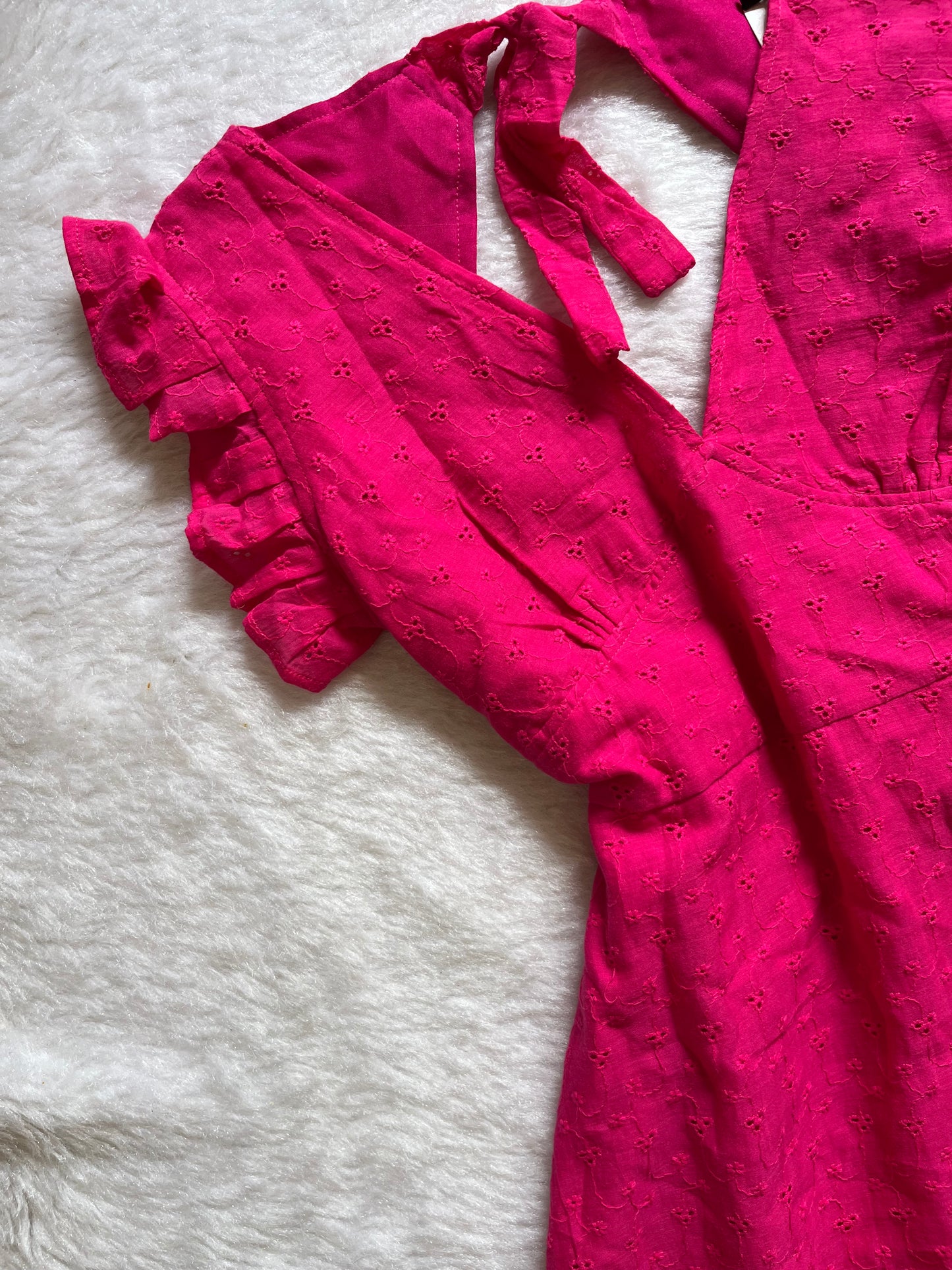 Hot pink maxi dress🤍