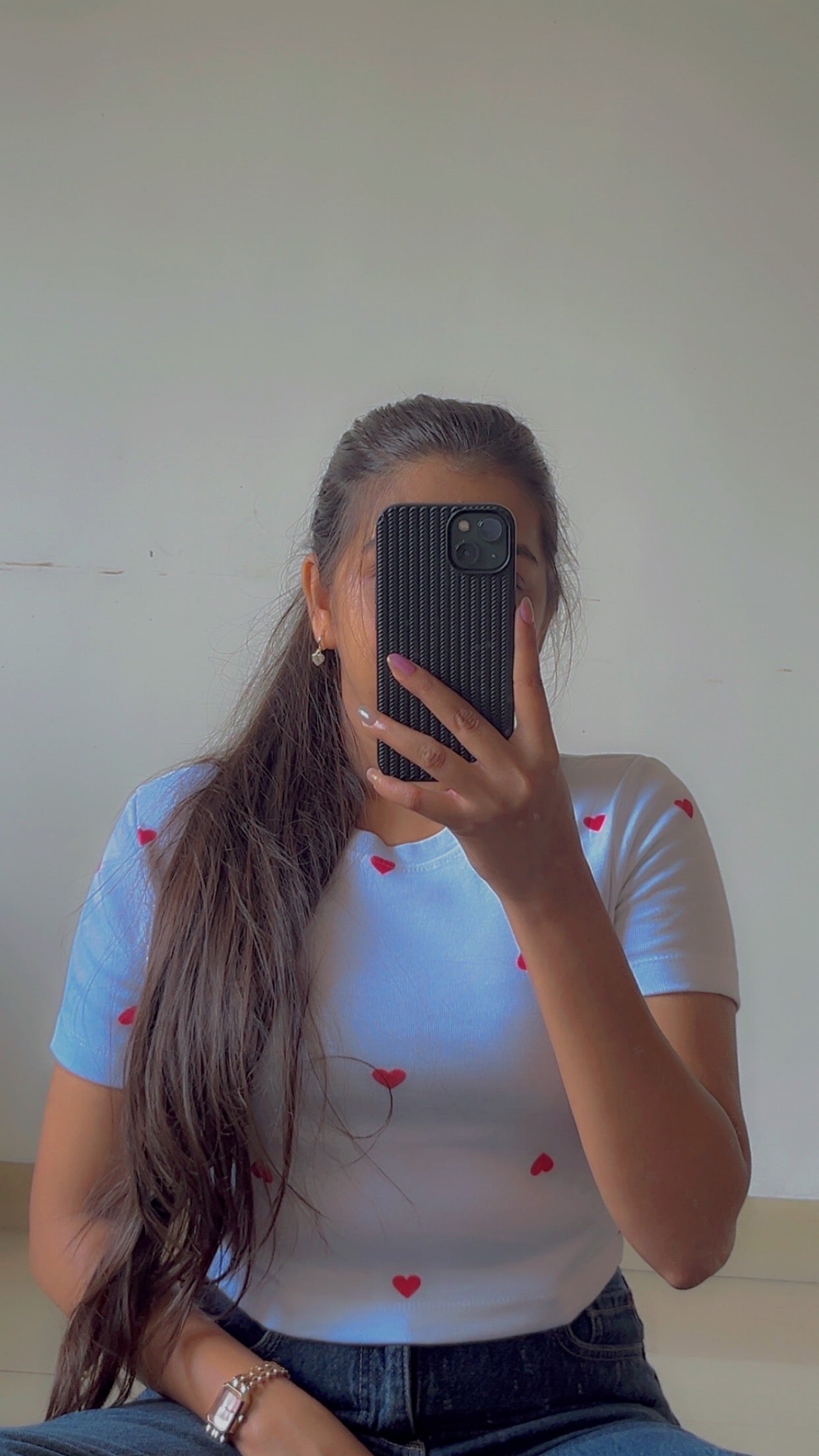 Red Hearts baby teeš¤