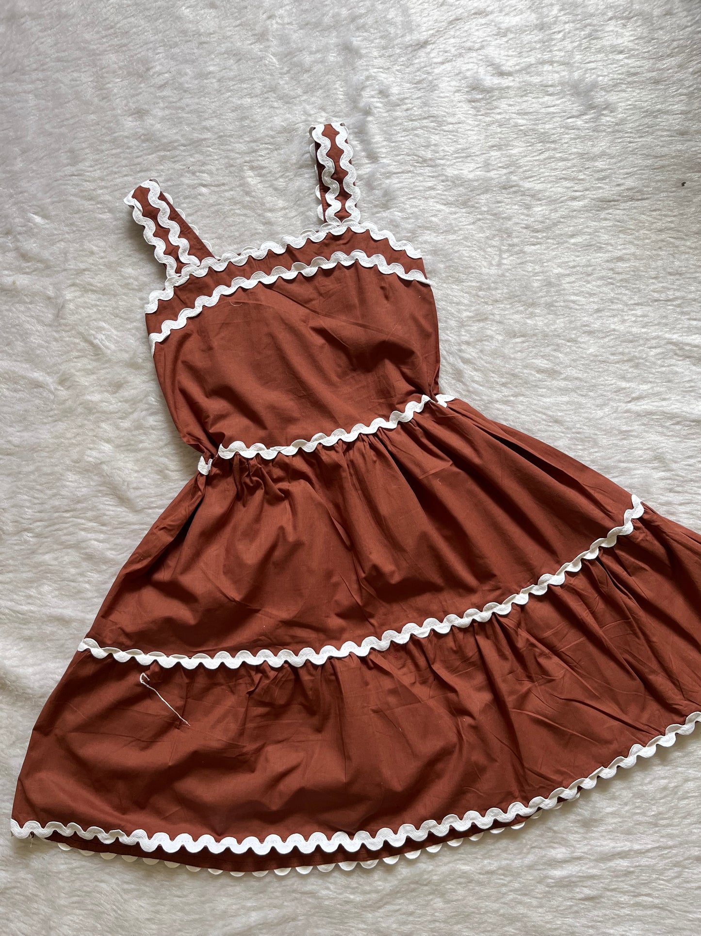 Chocolate Brown Pinteresty Dress