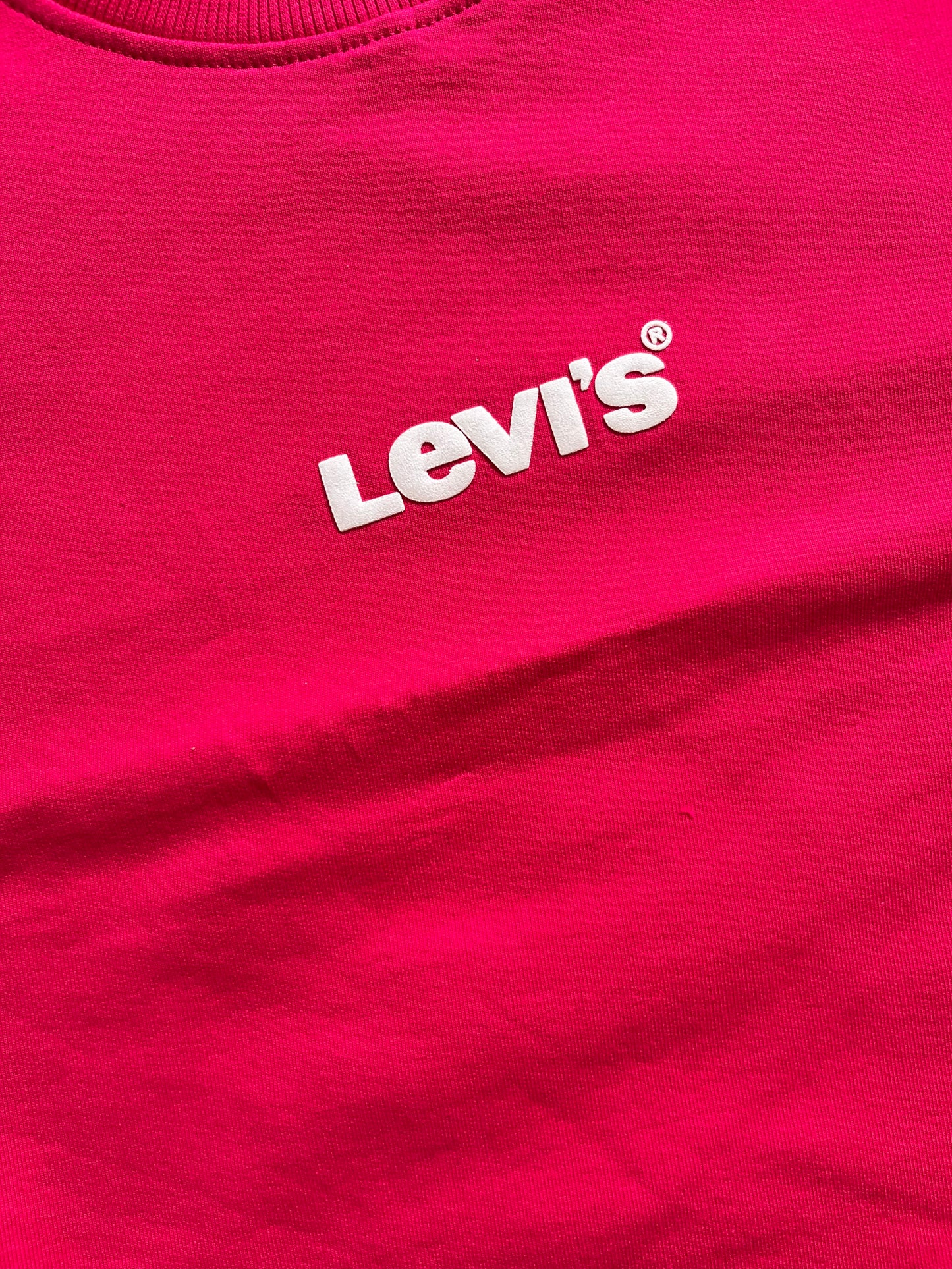 Hot Pink levis baby teeš¤