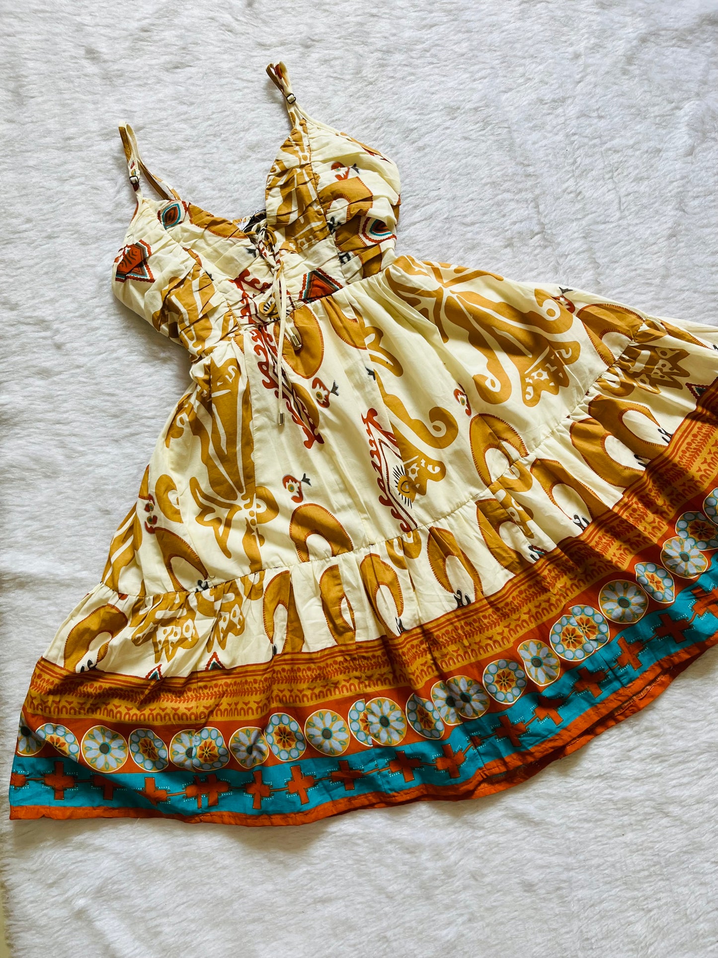 Summer printed dress