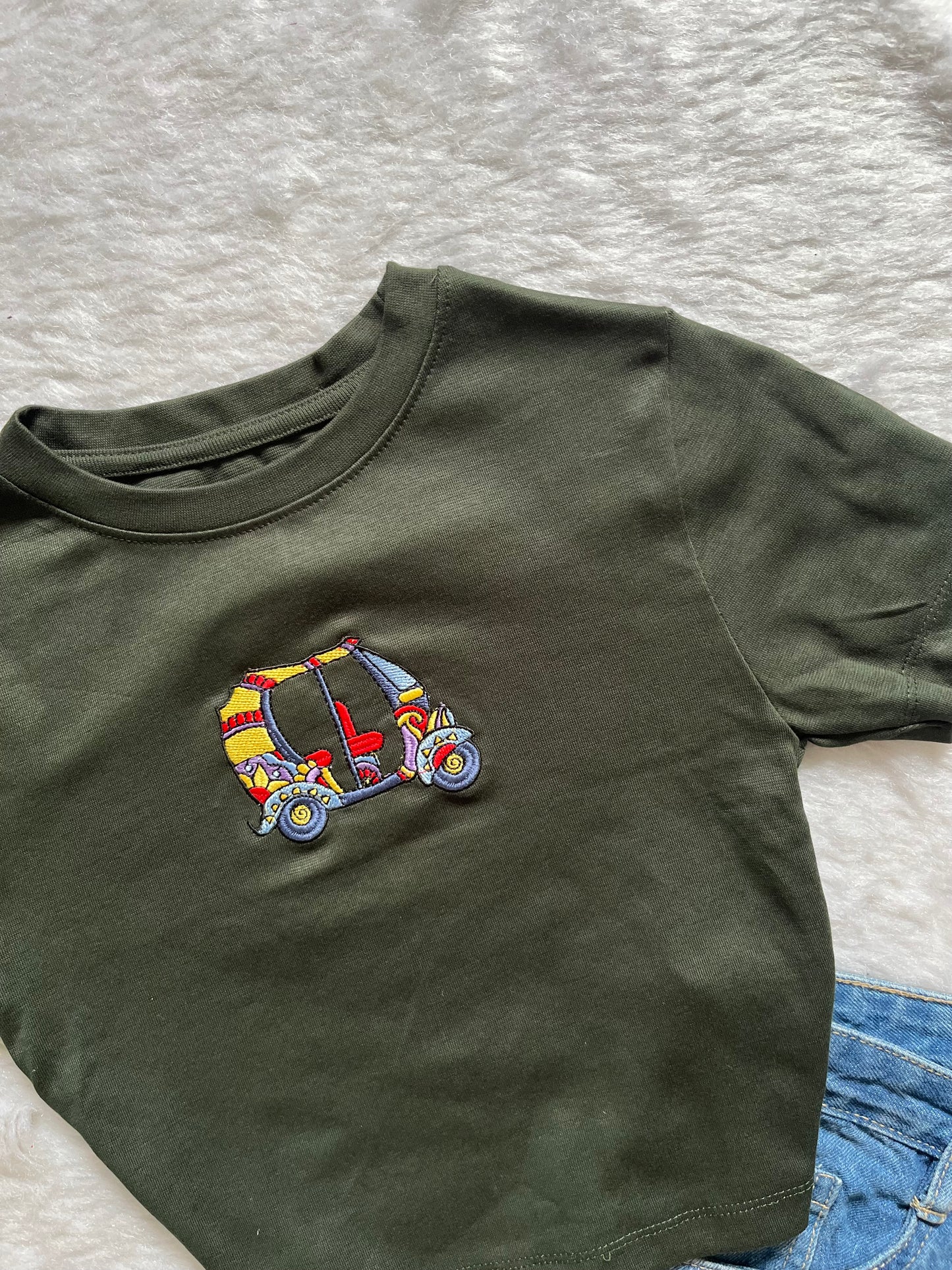 Olive ricky baby tee