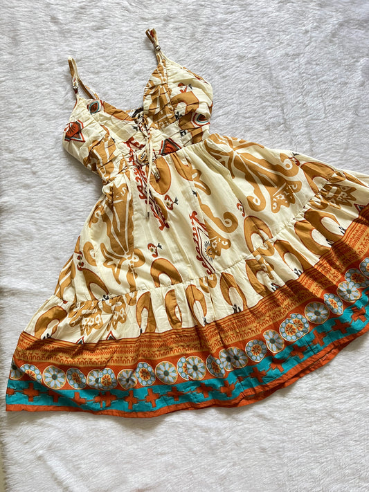 Summer printed dress