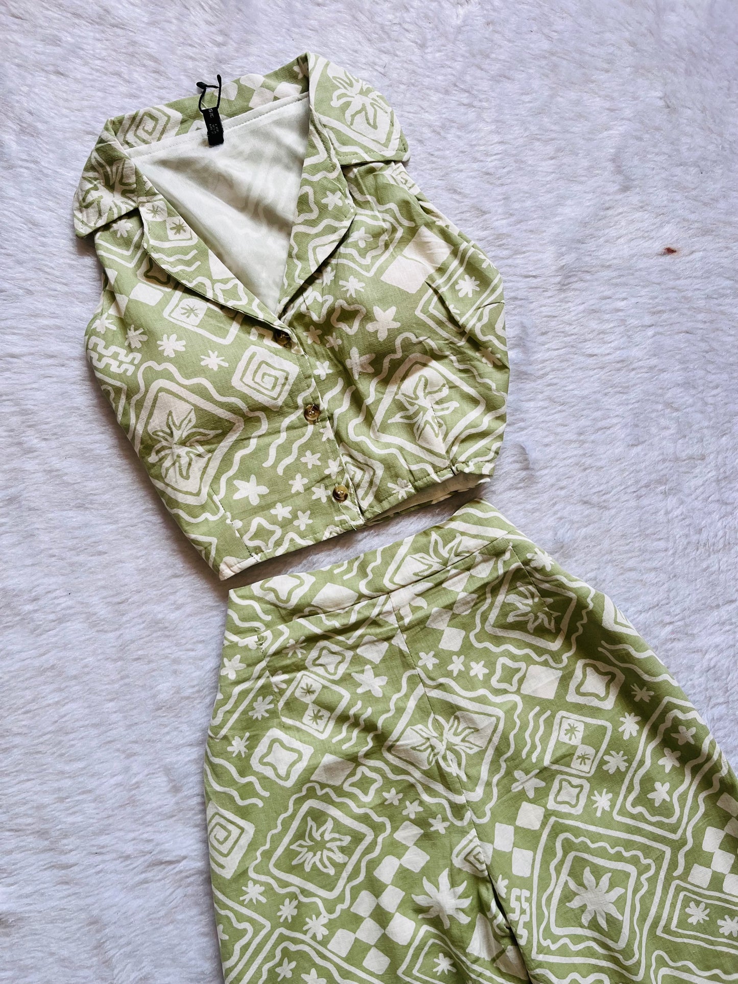 Sage Printed cordsetš¤