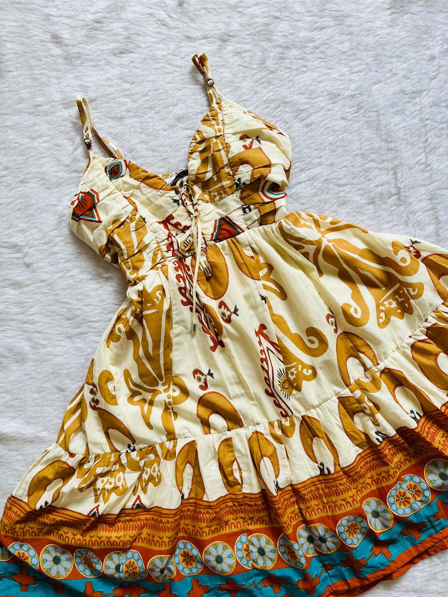 Summer printed dress
