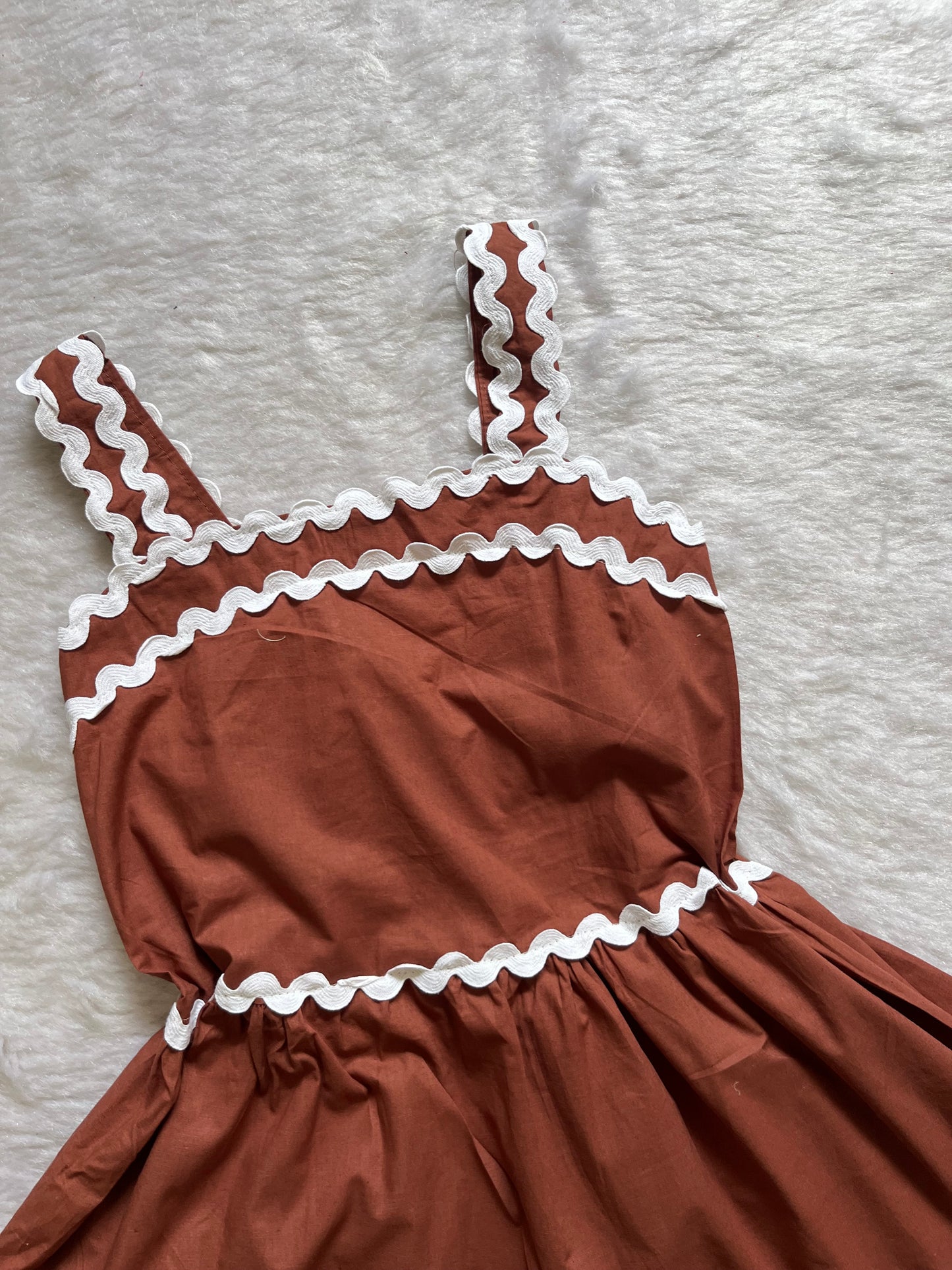 Chocolate Brown Pinteresty Dress