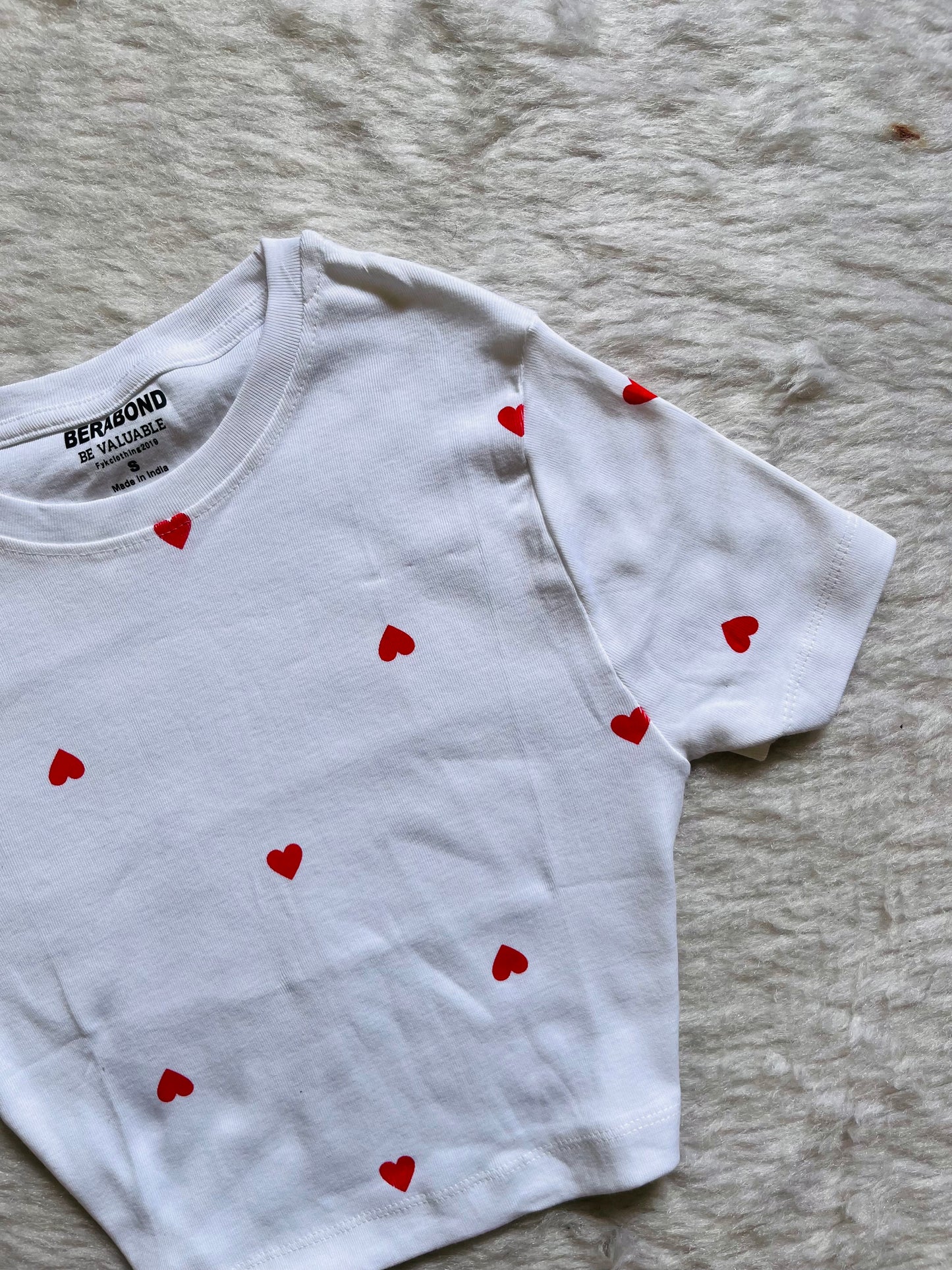 Red Hearts baby teeš¤