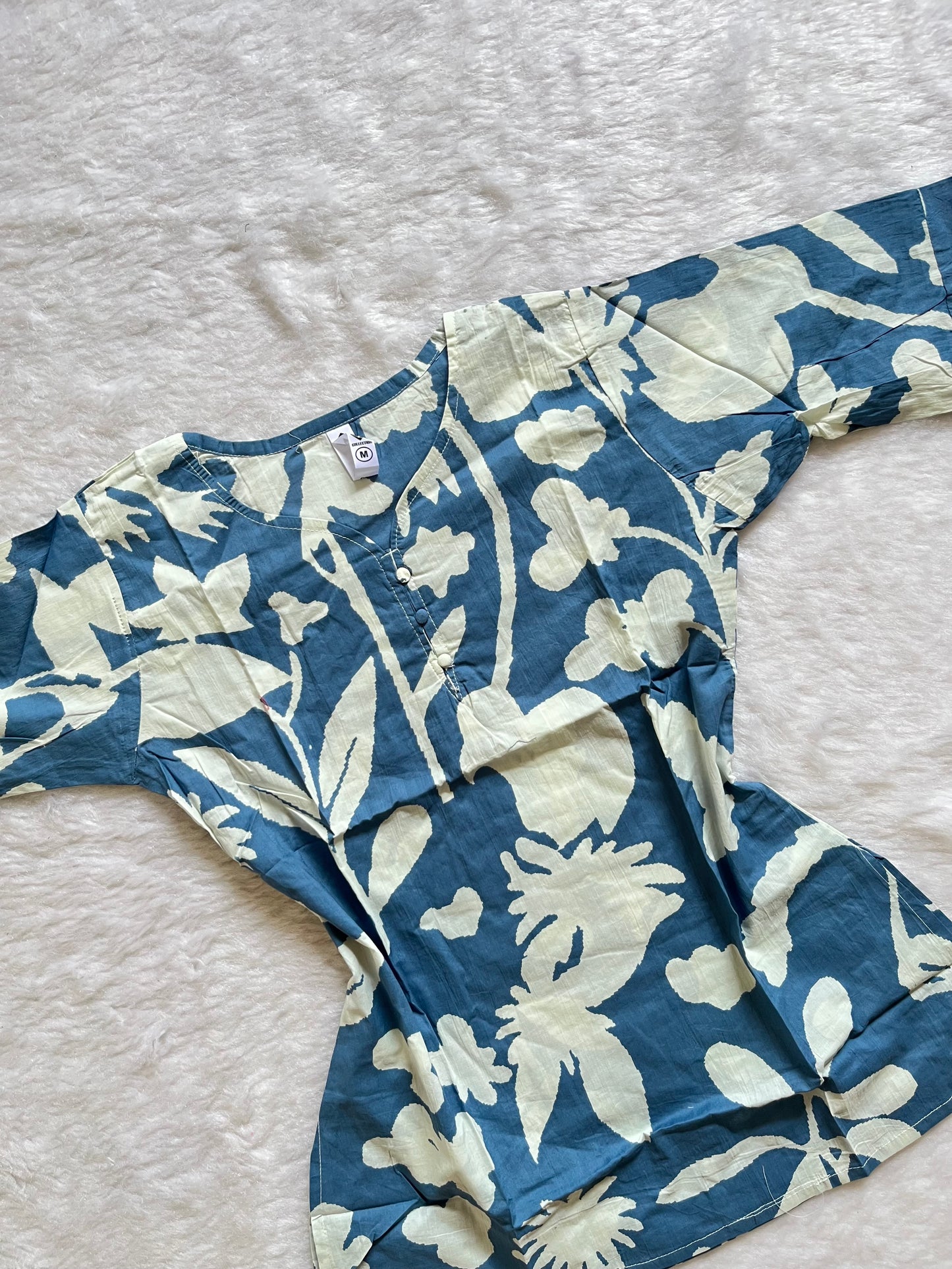 Printed straight kurta