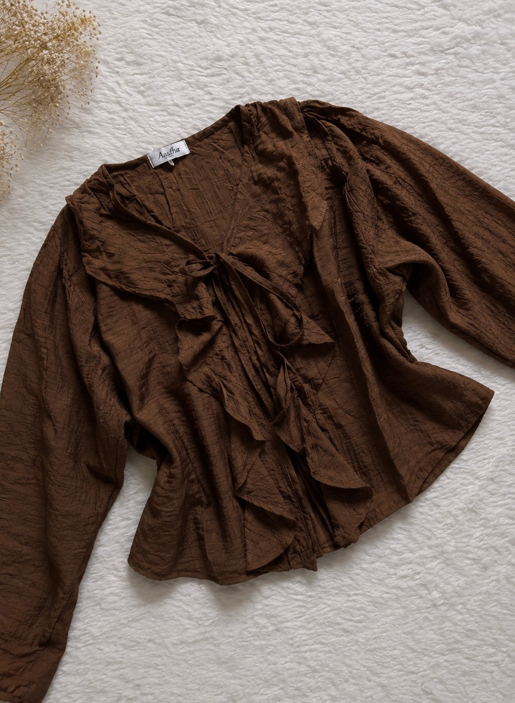 Ruffle crushed tops🫶🏻