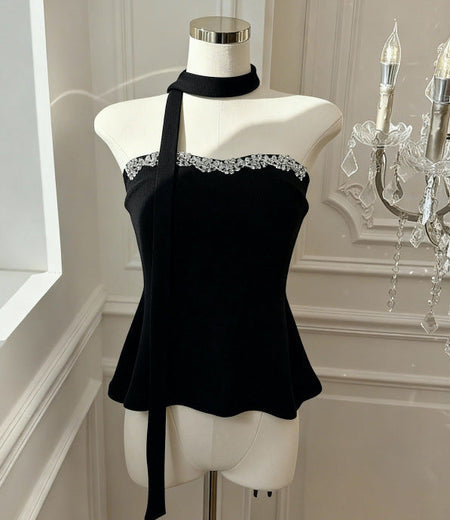 Embellished tube top❤️