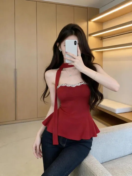 Embellished tube top❤️