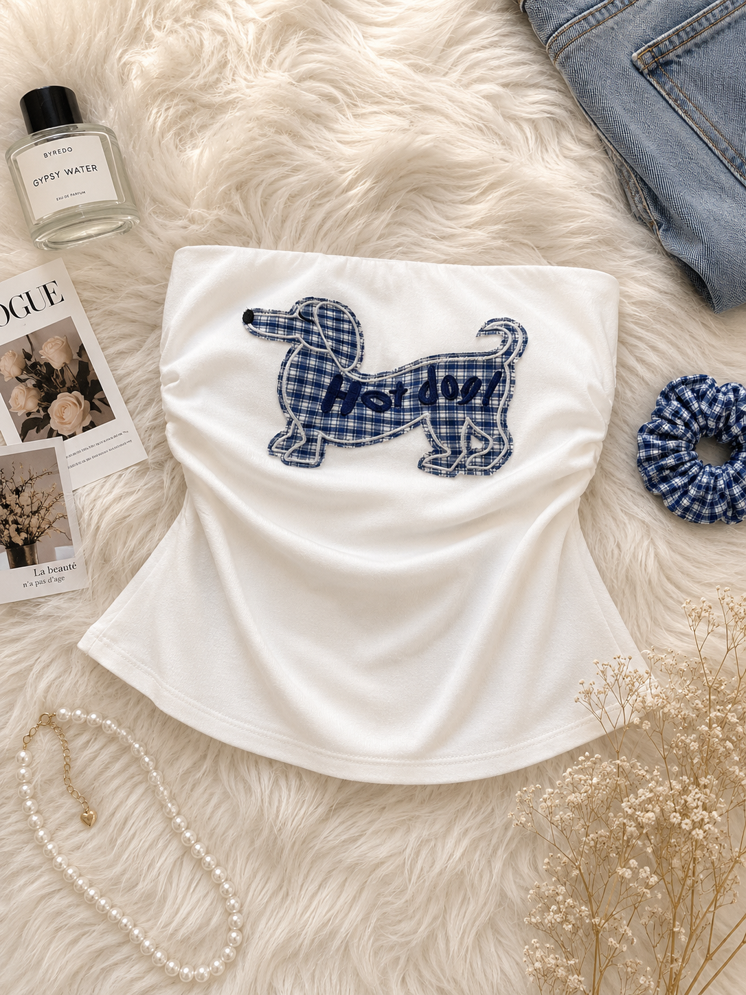 Hot dog tube top
