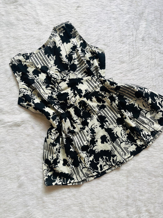 B&W short kurti