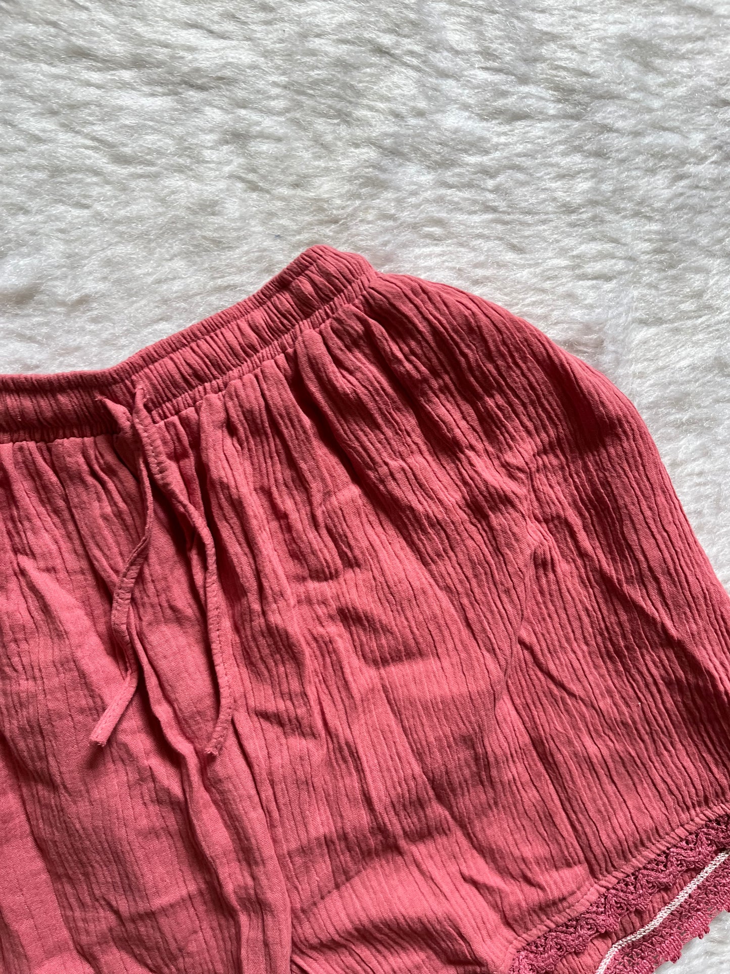 Linen cotton shorts 🤍