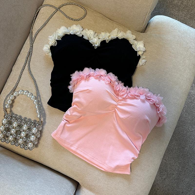 Ruffle tube tops