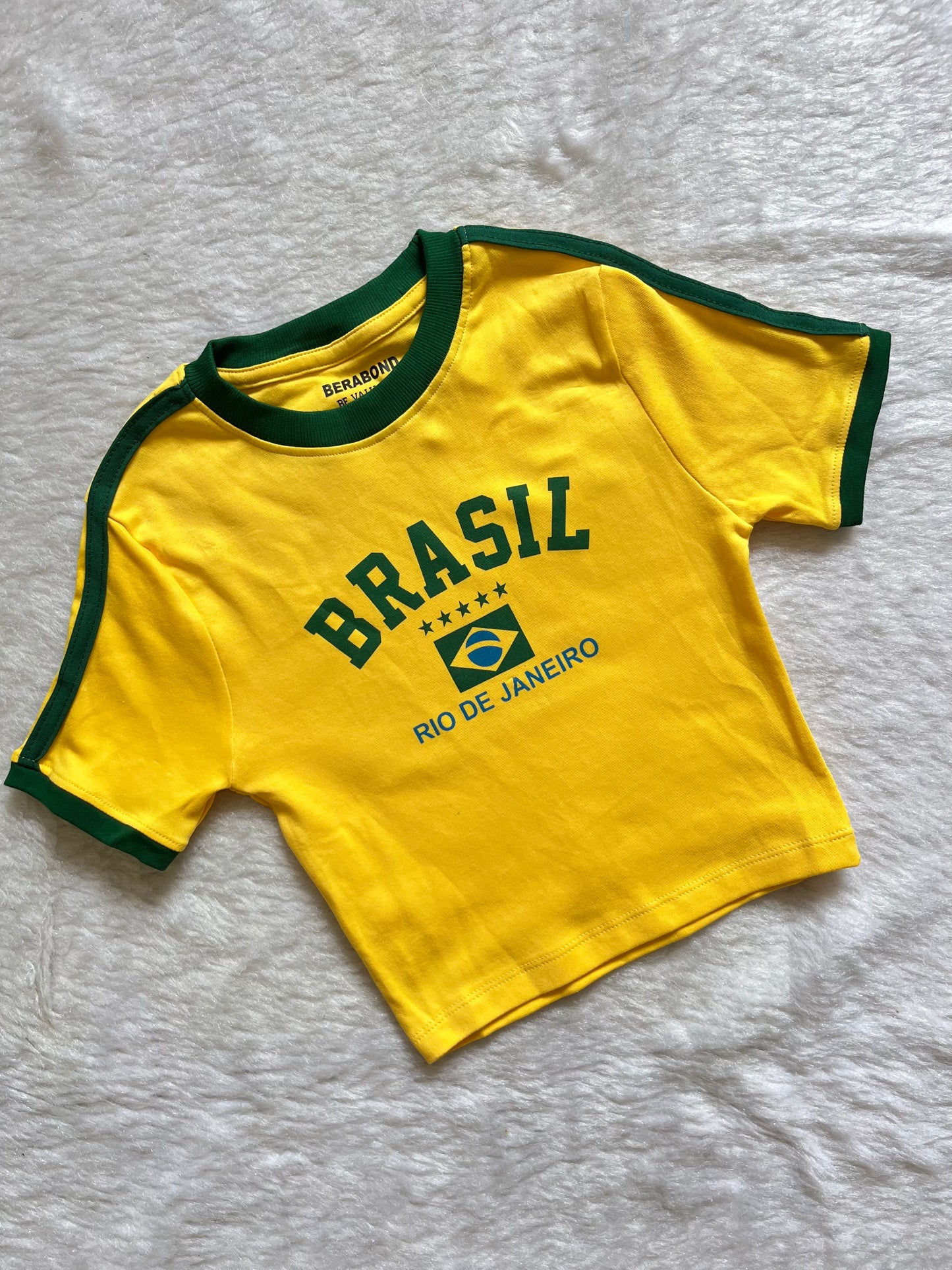 Yellow brasil tee❤️