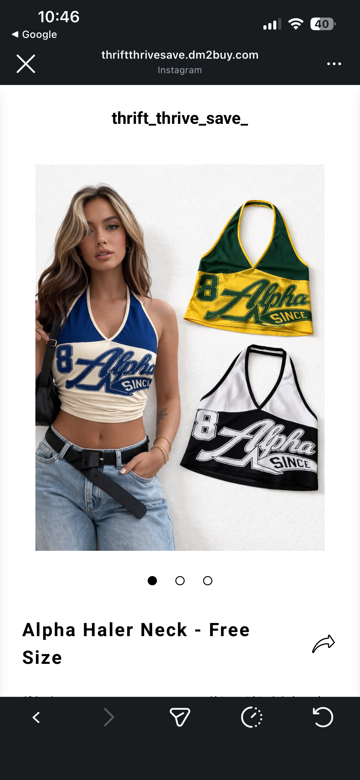 Sporty haulter tees