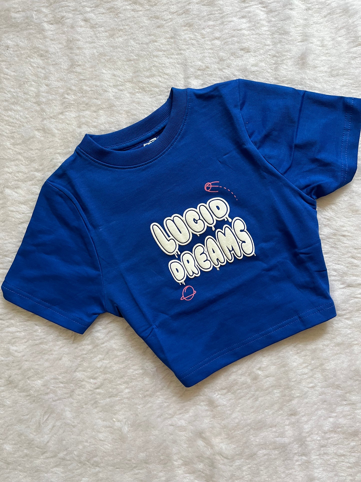 Lucid Dreams baby tee🤍