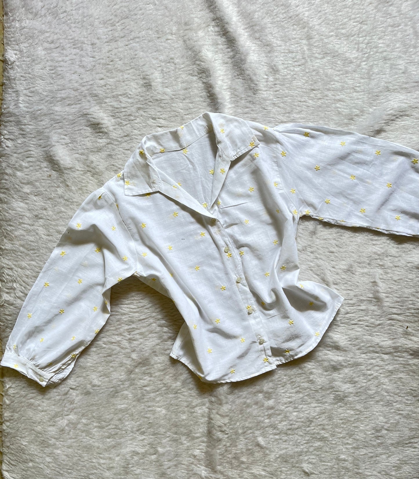 Daisies linen shirt