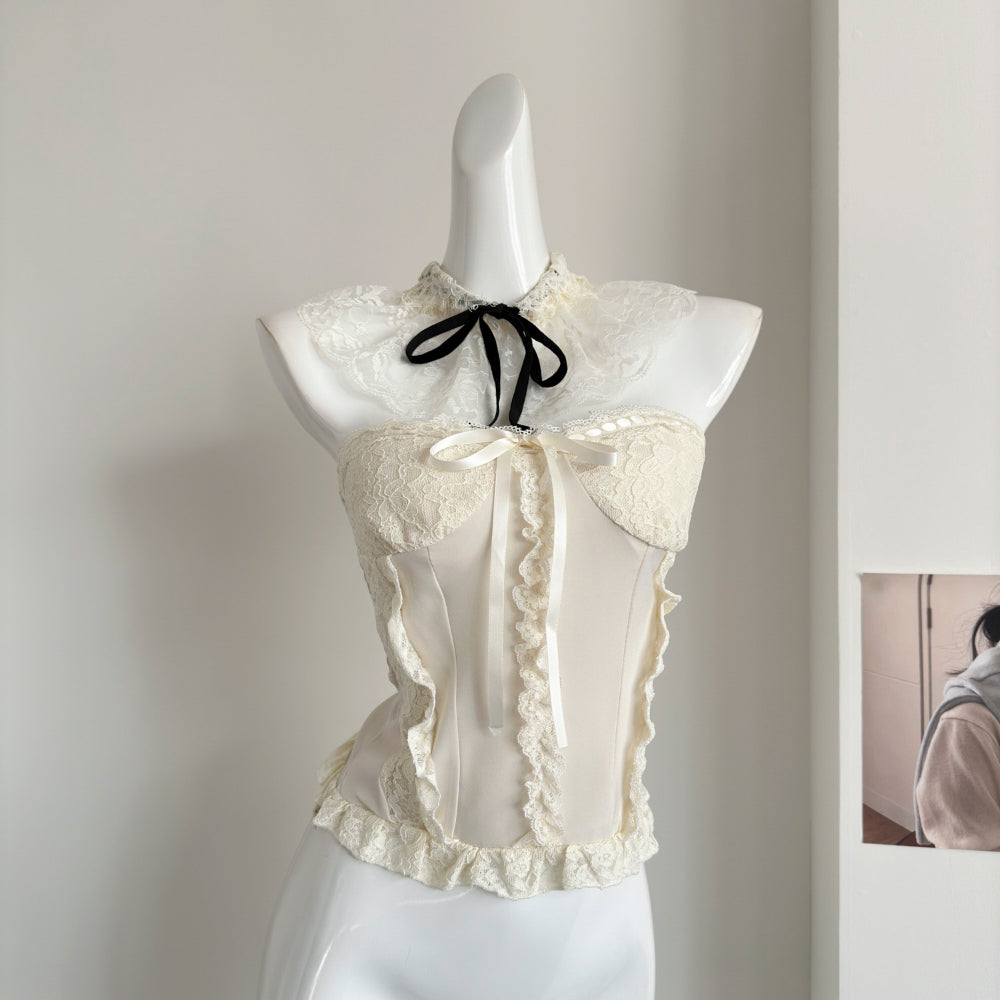 Cape style corsets