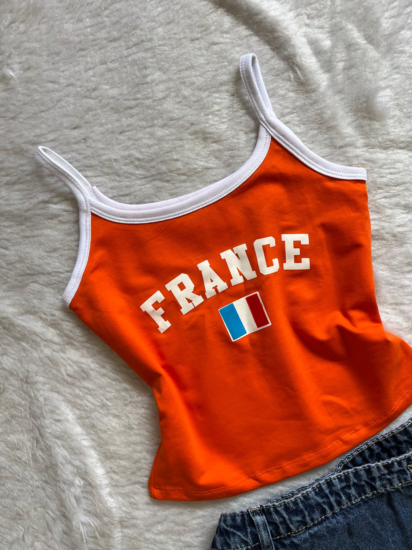 France tank and Skort set